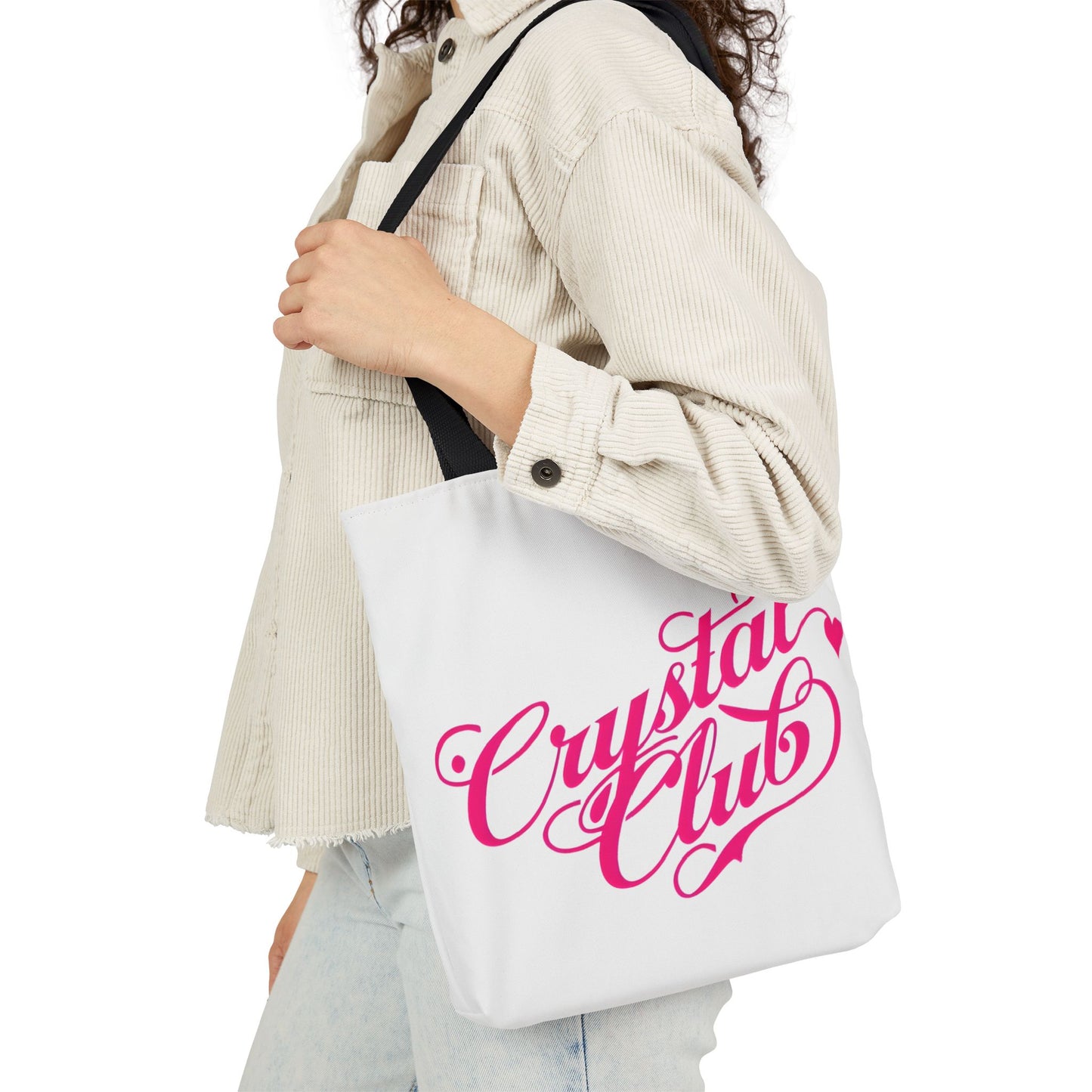 Pink Crystal Club Tote Bag