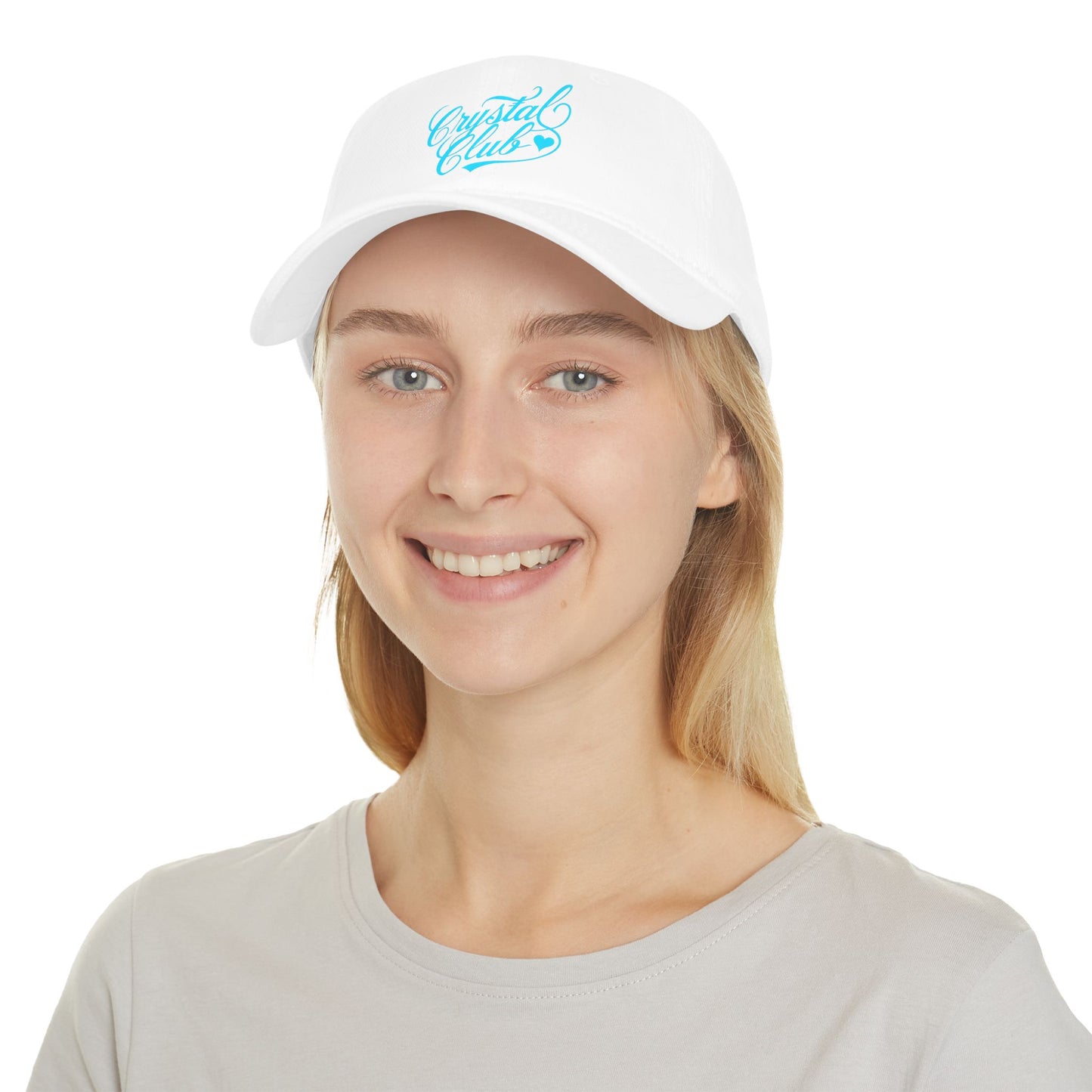 Blue Crystal Club Low Profile Baseball Cap