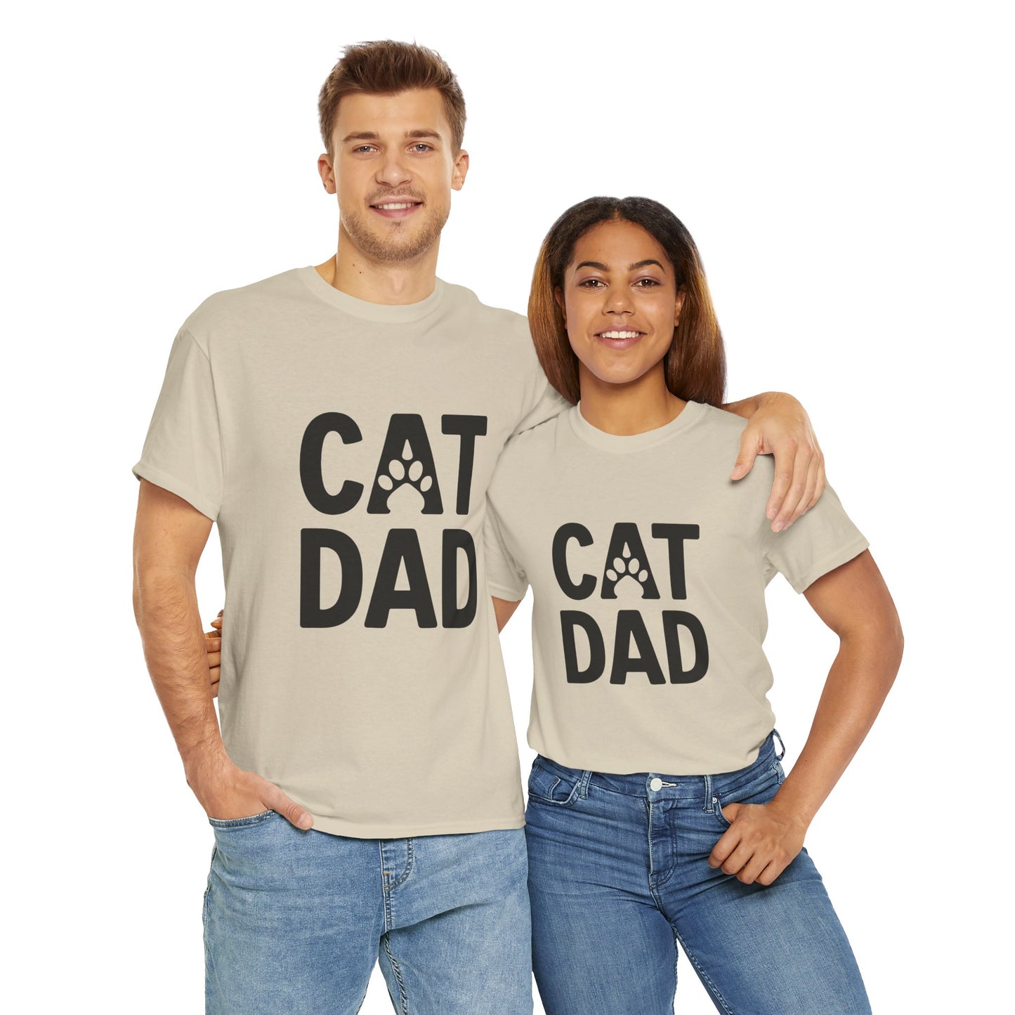 Chuck's Cat Dad Adult Shirt