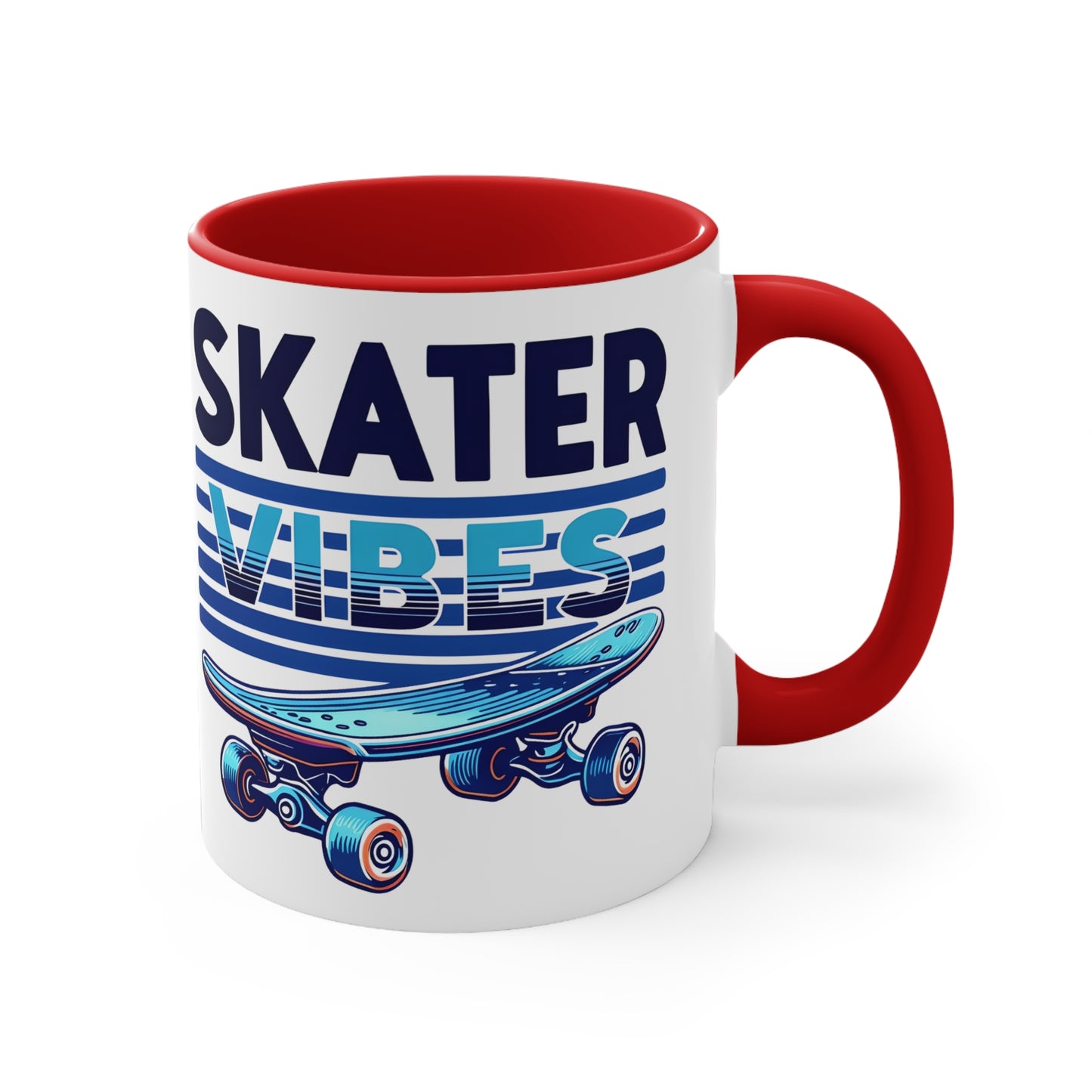 Skater Vibes Ceramic Mug, Coffee Cup