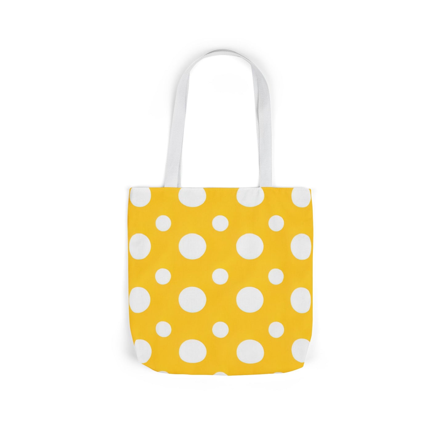 Yuki's Yellow Polka Dot Tote Bag