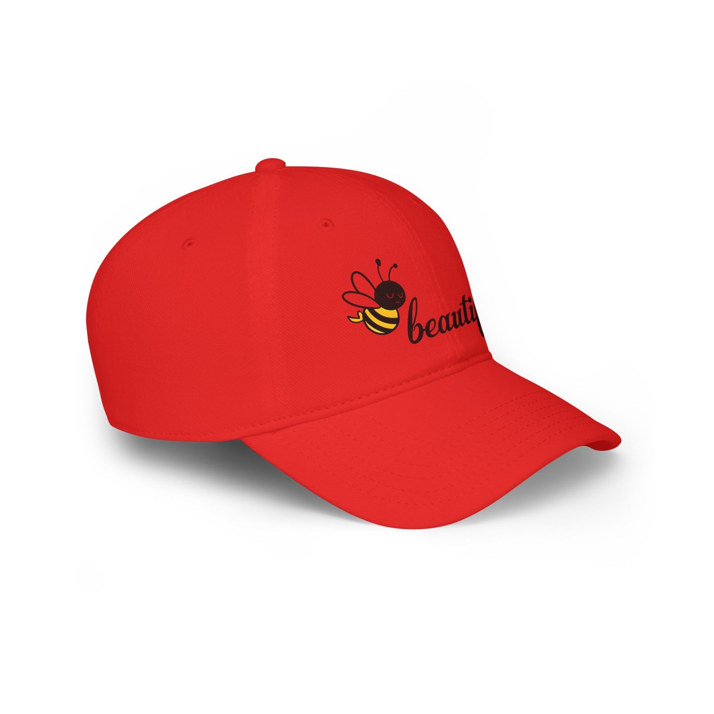 Bee Beautiful Low Profile Baseball Cap