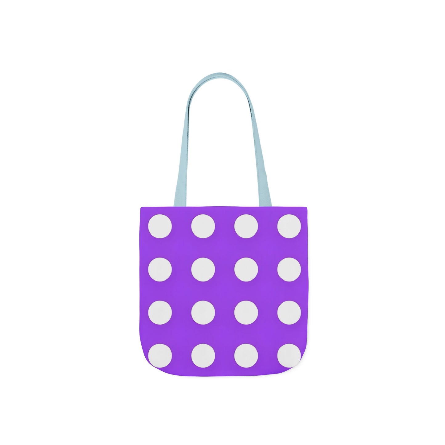 Parker's Purple Polka Dot Tote Bag