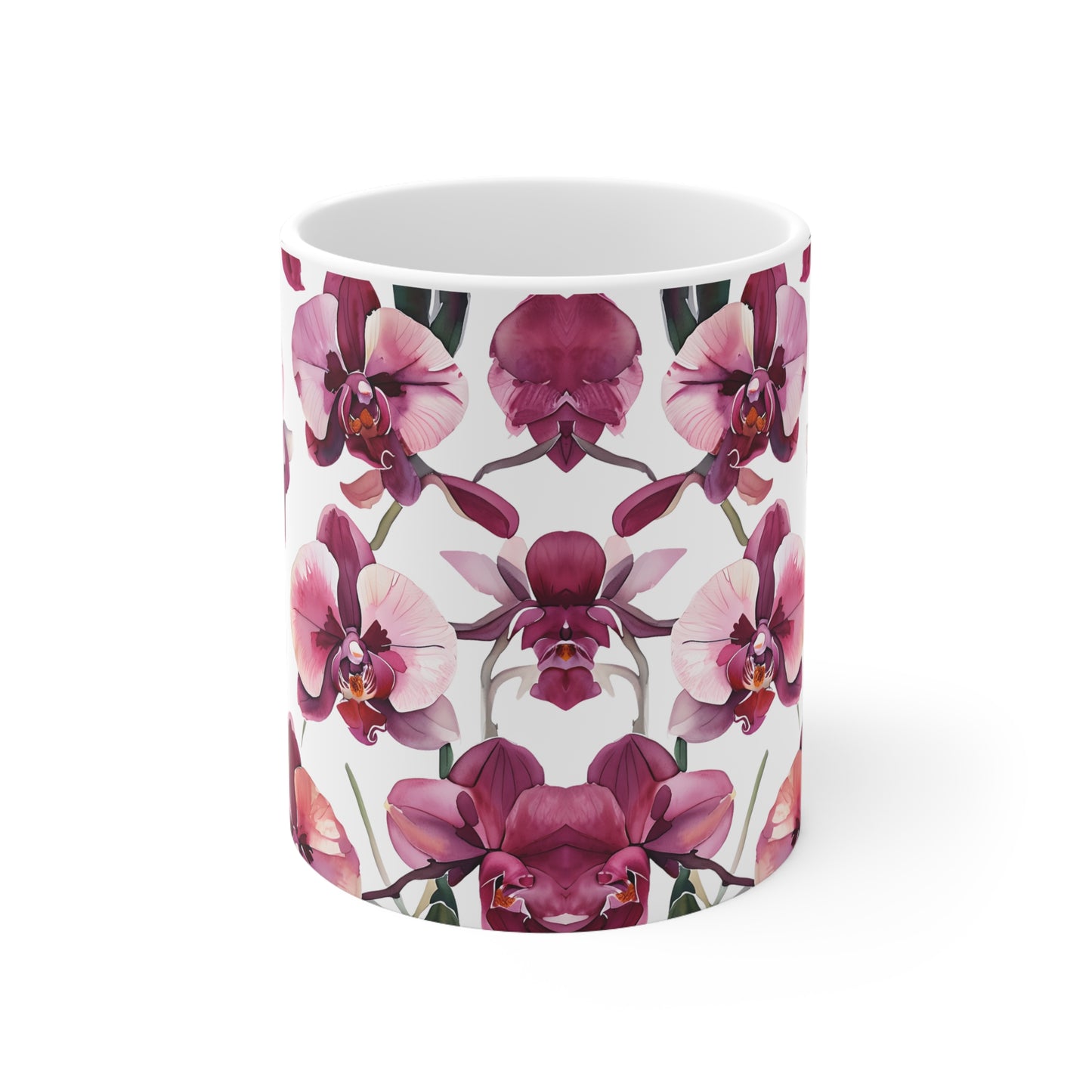 Odessa's Orchid Ceramic Mug, Coffee Cup