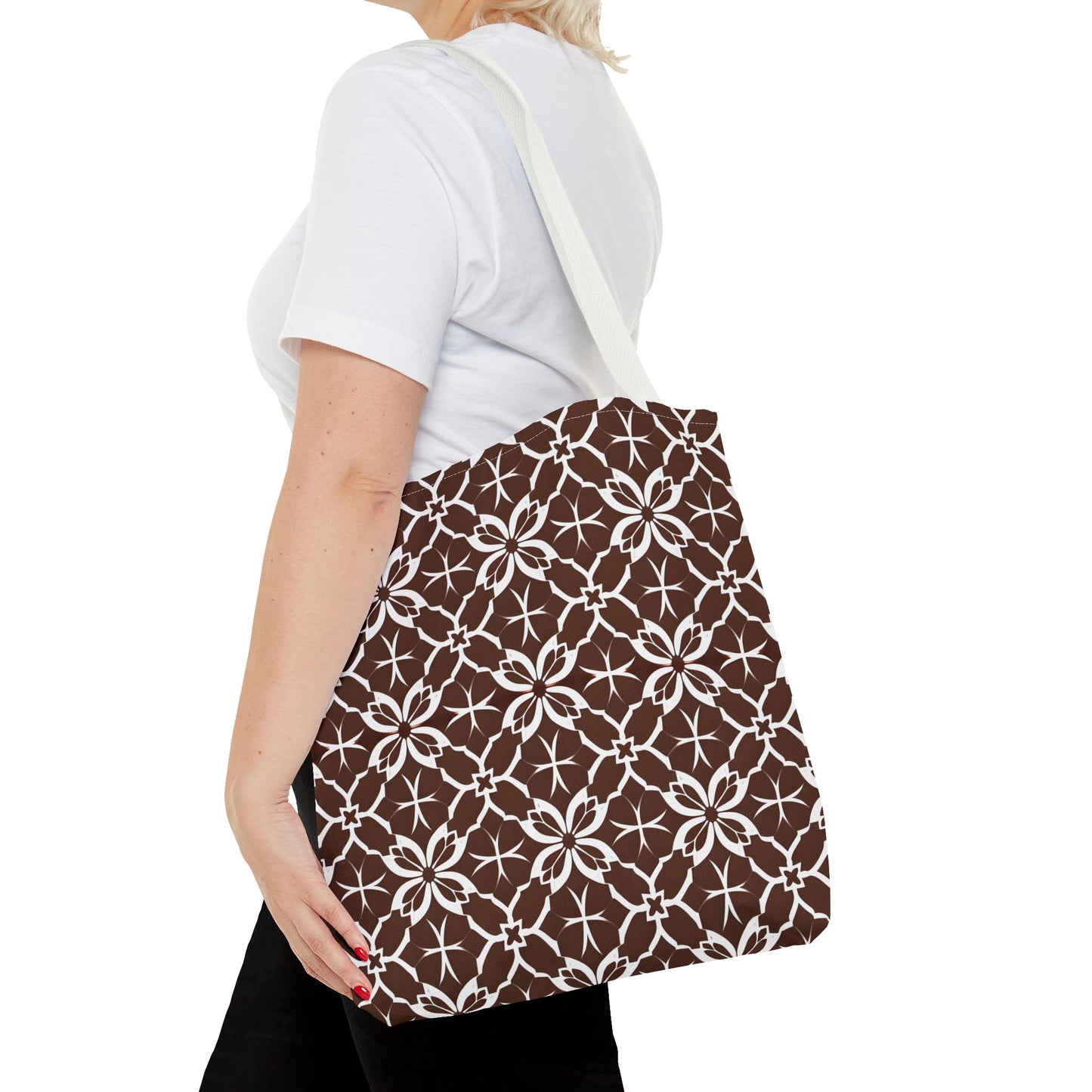 Brook's Brown Tile Tote Bag