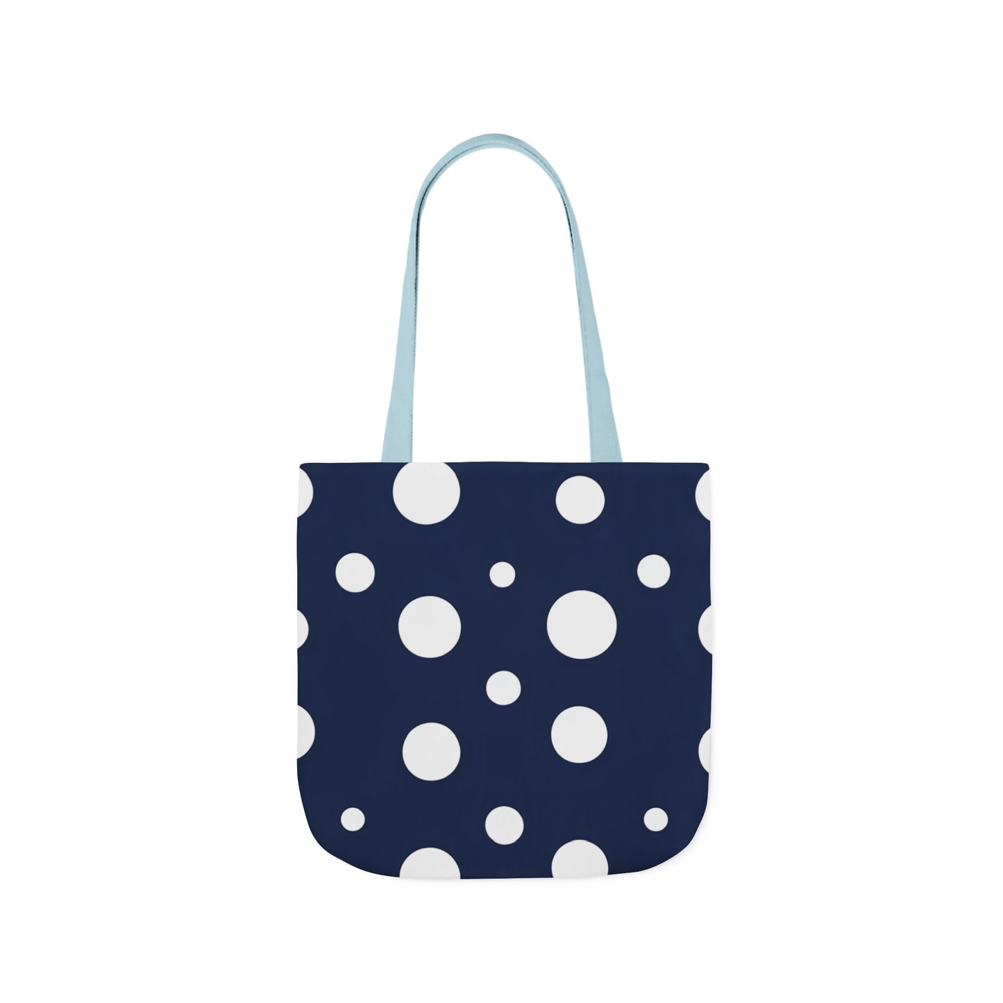 Bonnie's Navy Polka Dot Tote Bag
