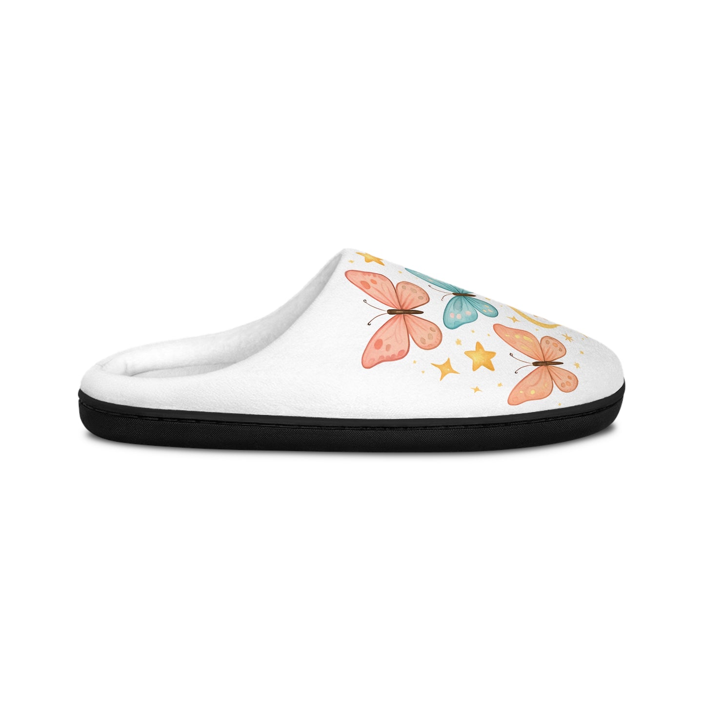 Bess's Butterfly & Stars Women's Indoor Slippers