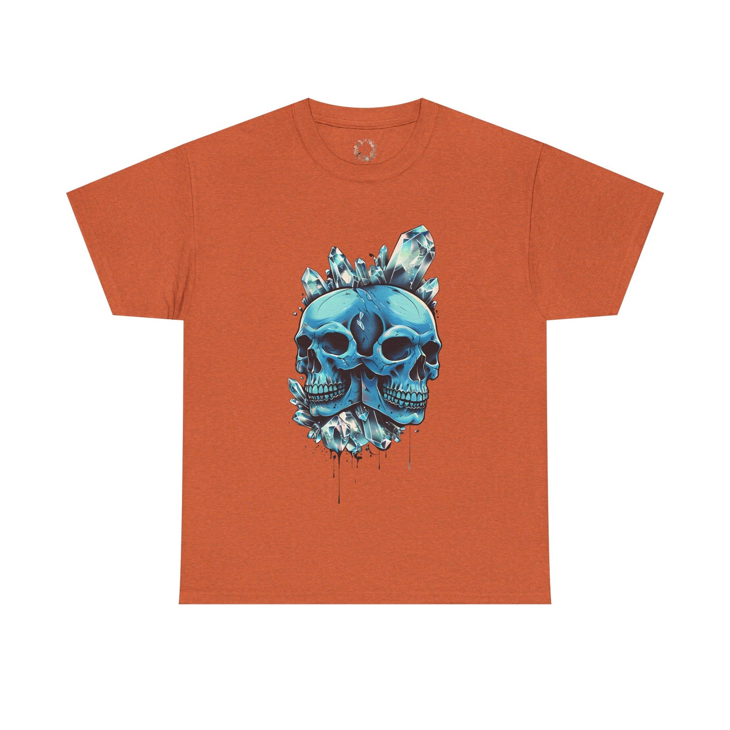 Buzz's Blue Double Skull Adult Shirt