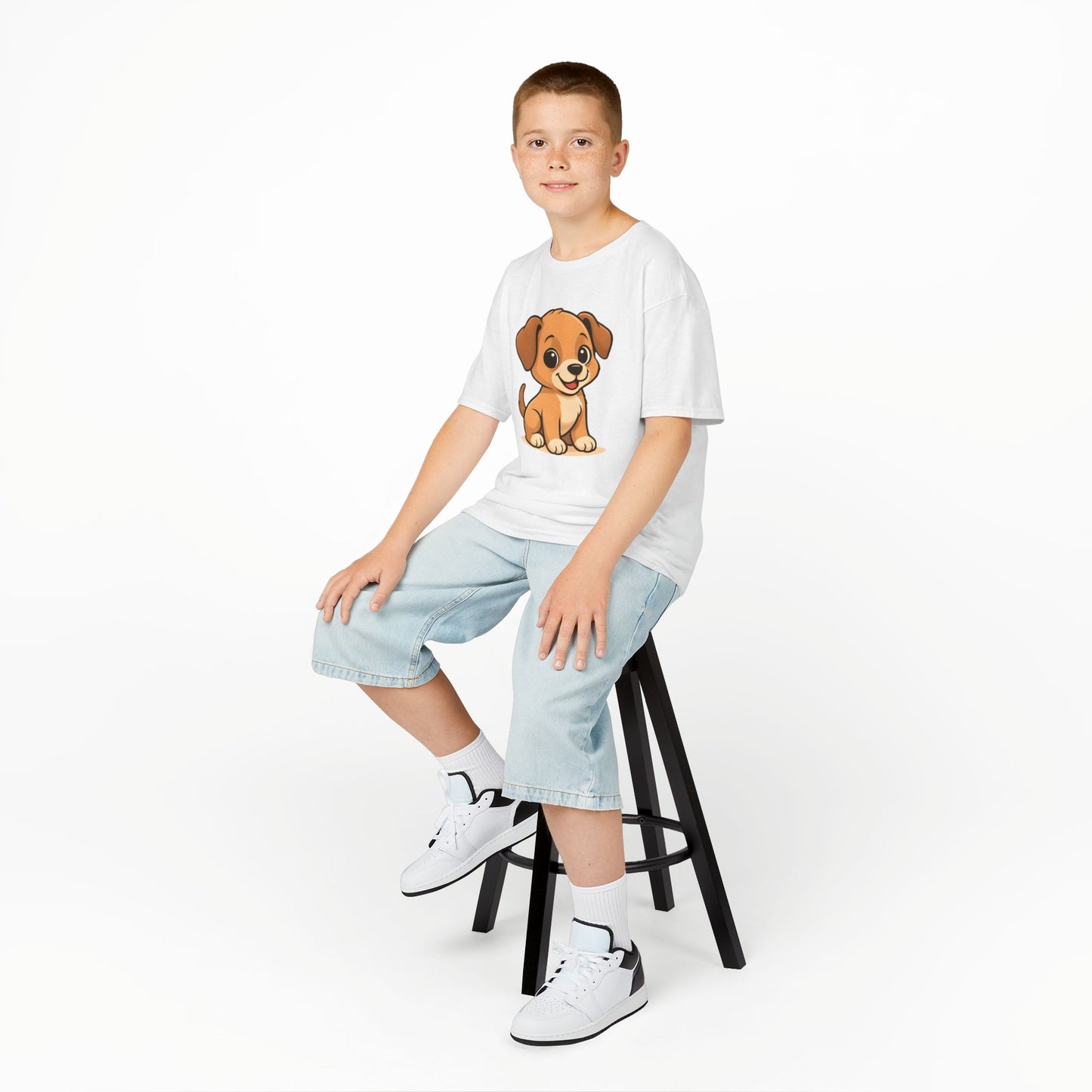 Calvin's Cute Puppy Youth Top