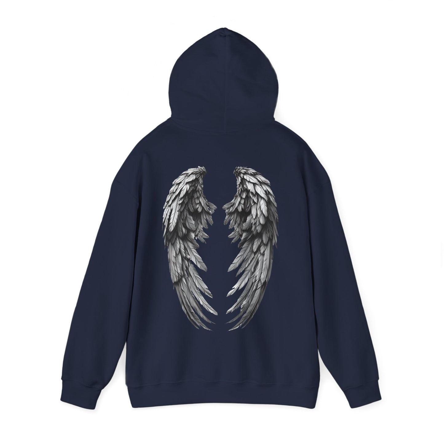 Wayne's Eagle & Wing Print Adult Sweatshirt - Hooded