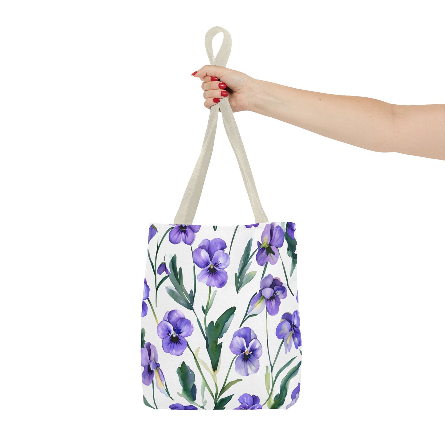 Perry's Pansy Floral Tote Bag