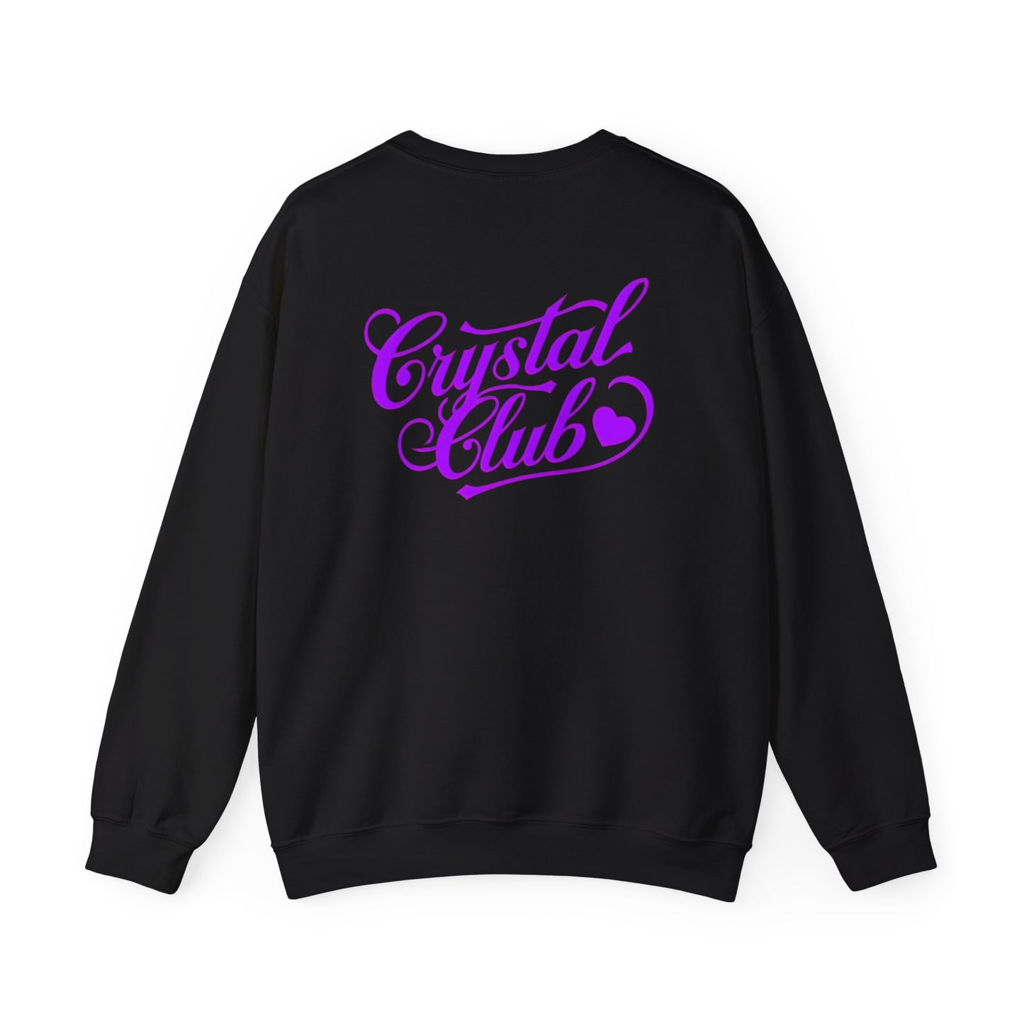 Purple Crystal Club Adult Sweatshirt - Crewneck