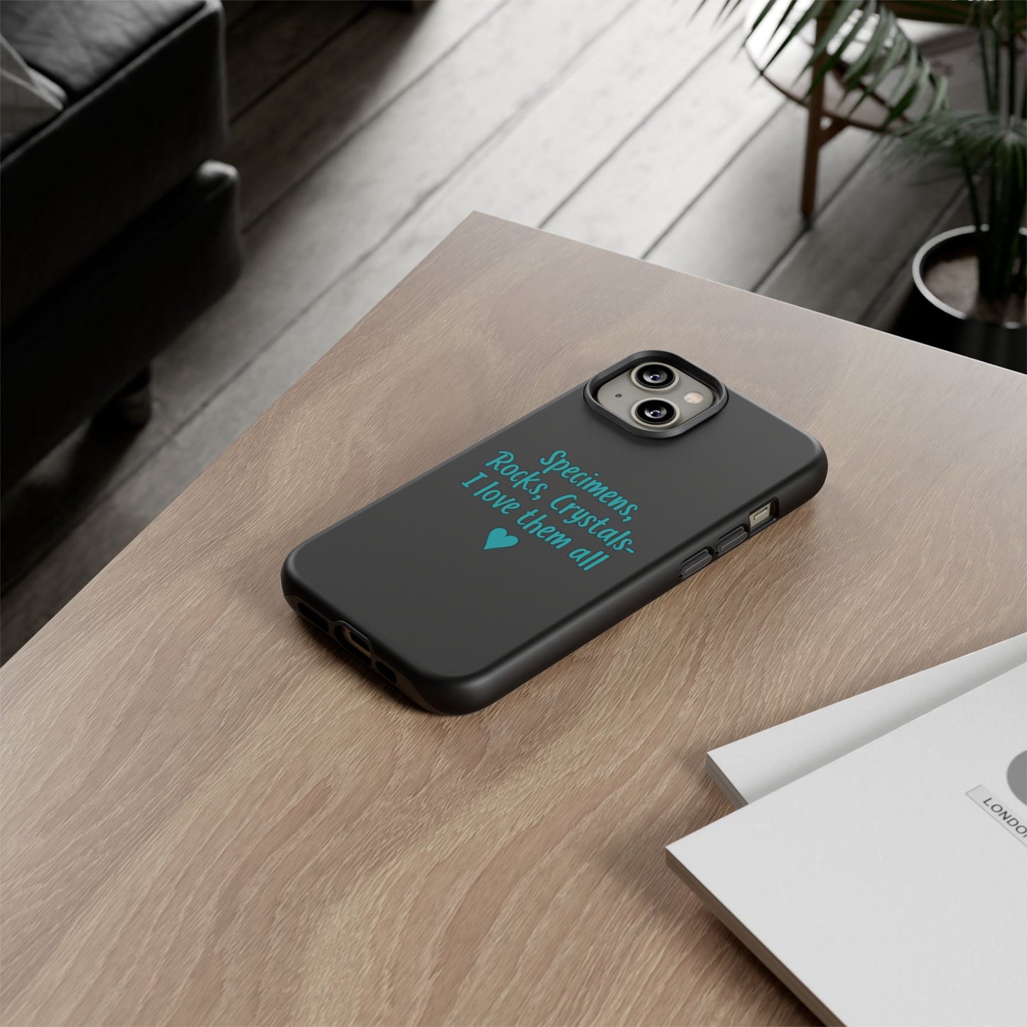 Love Crystal iphone Tough Phone Case