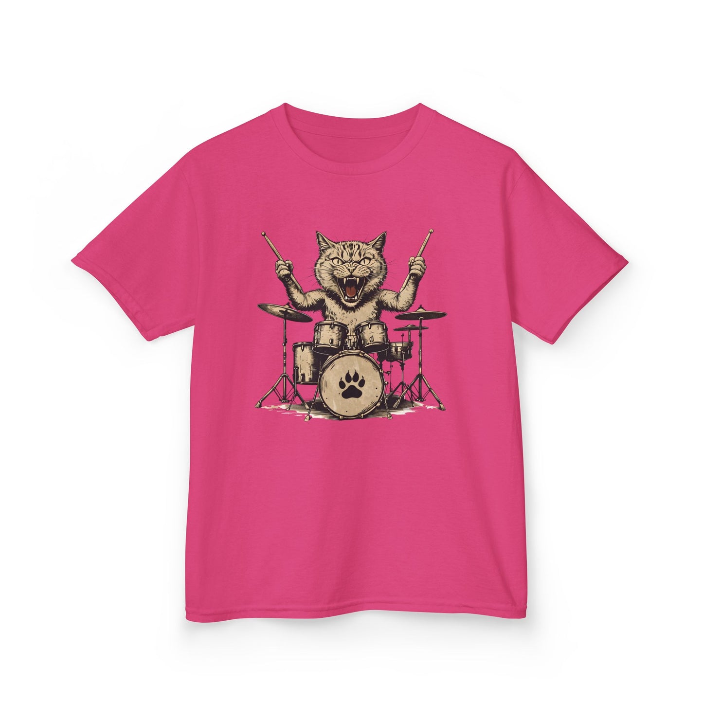 Dave's Drummer Cat Youth Top