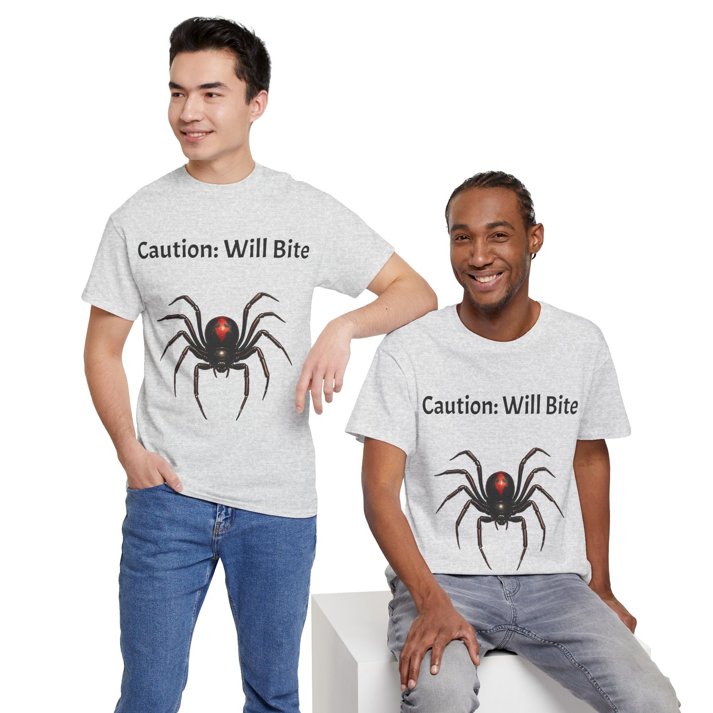 Cam's Caution: Will Bite Adult Shirt