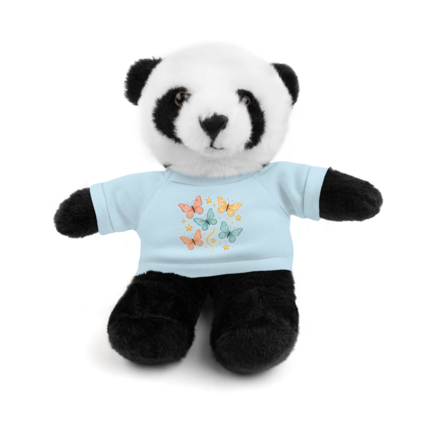 Butterfly & Stars Tee on Plush Animals