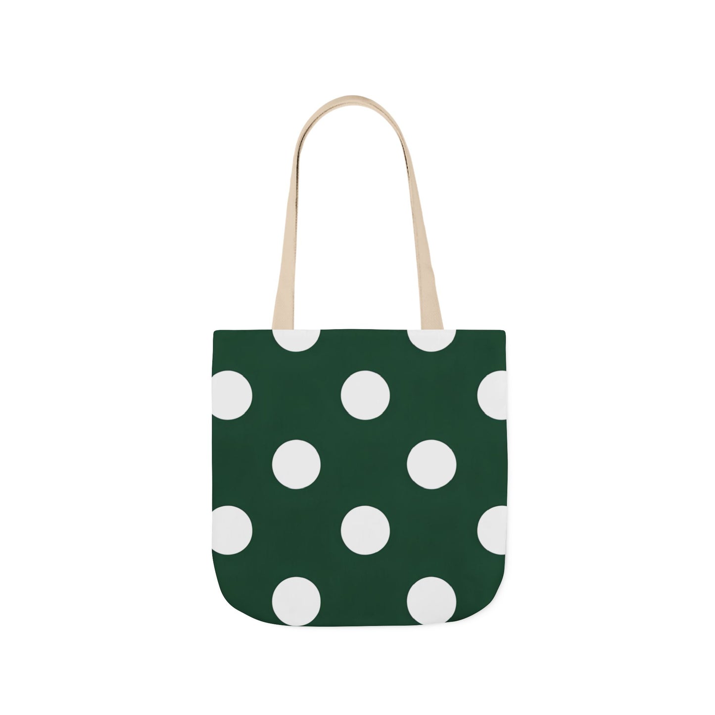 Gretel's Green Polka Dot Tote Bag