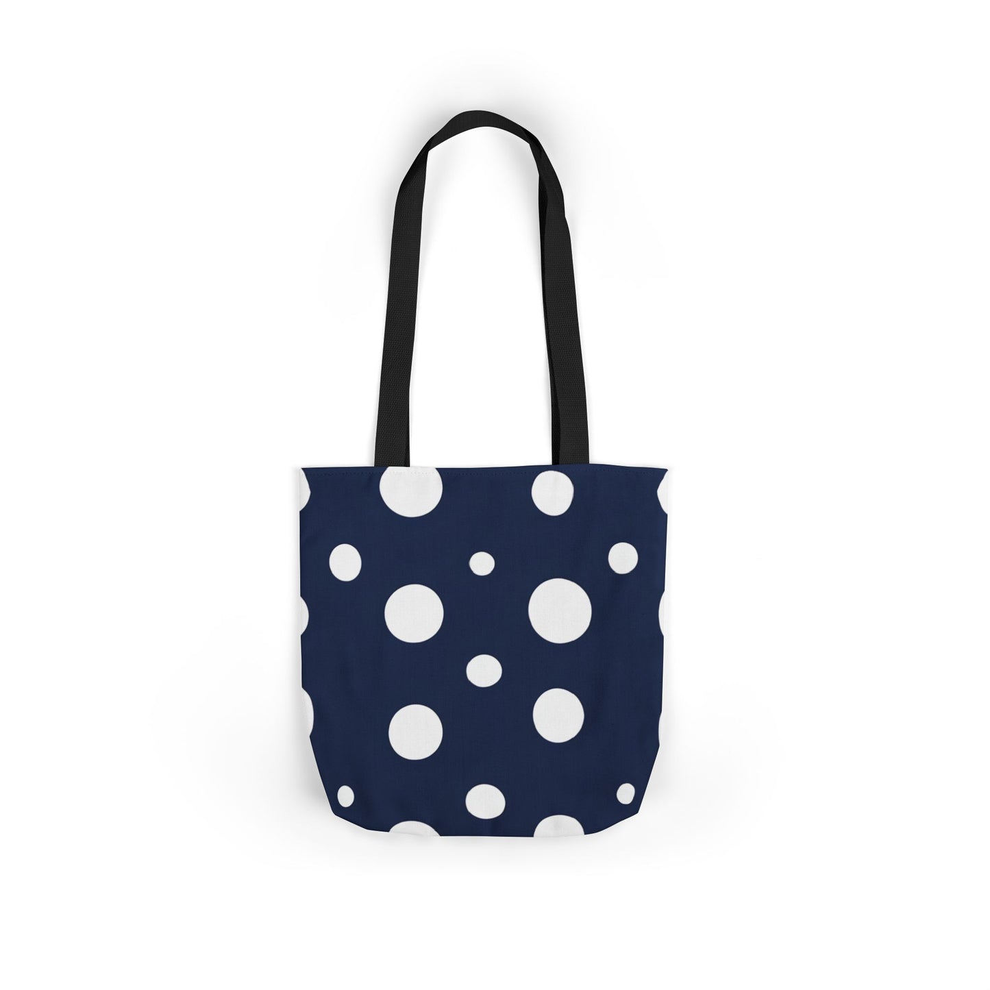 Bonnie's Navy Polka Dot Tote Bag