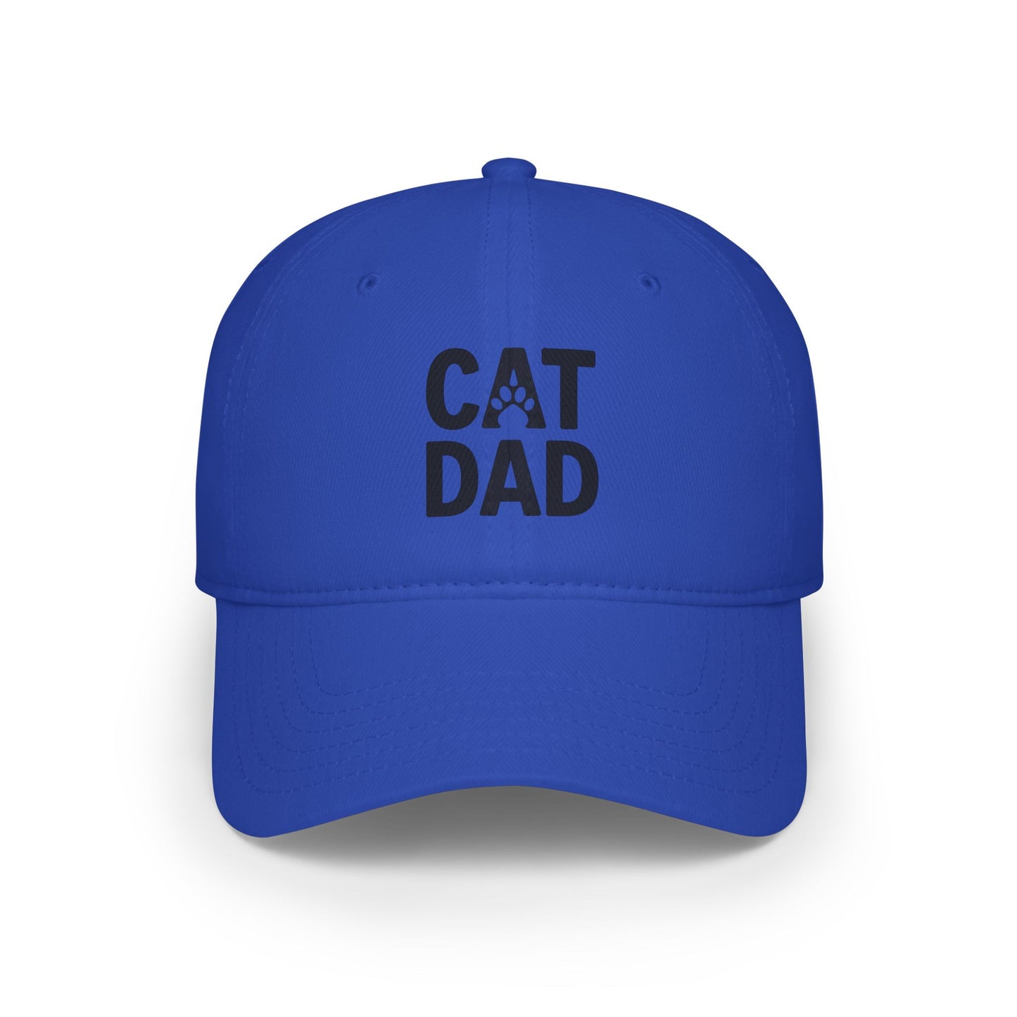 Cade's Cat Dad Low Profile Baseball Cap