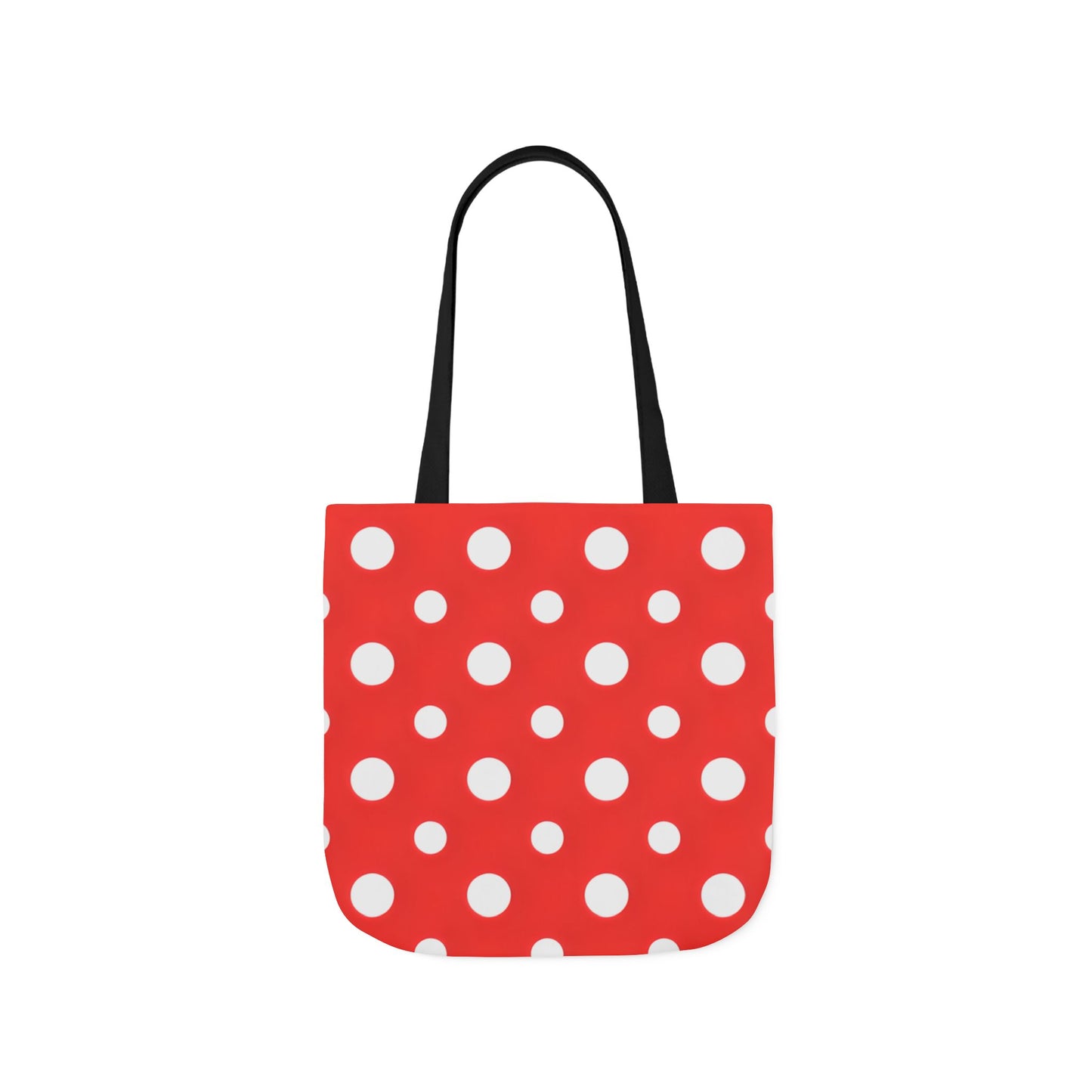 Reba's Red Polka Dot Canvas Tote Bag
