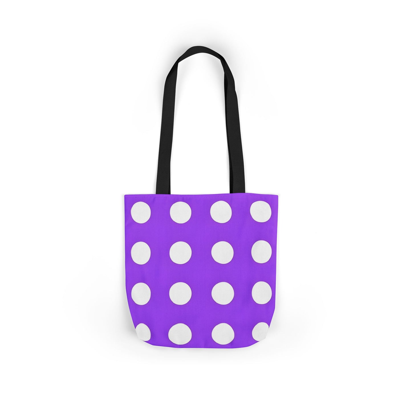 Parker's Purple Polka Dot Tote Bag