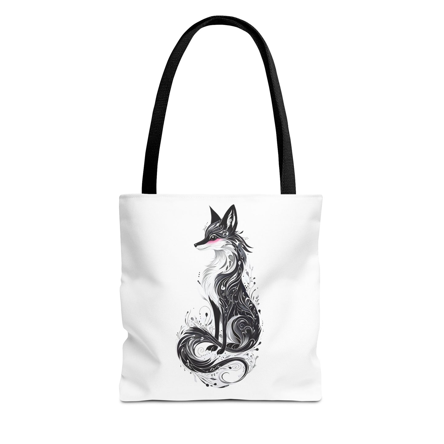 Mystic Black Fox Tote Bag
