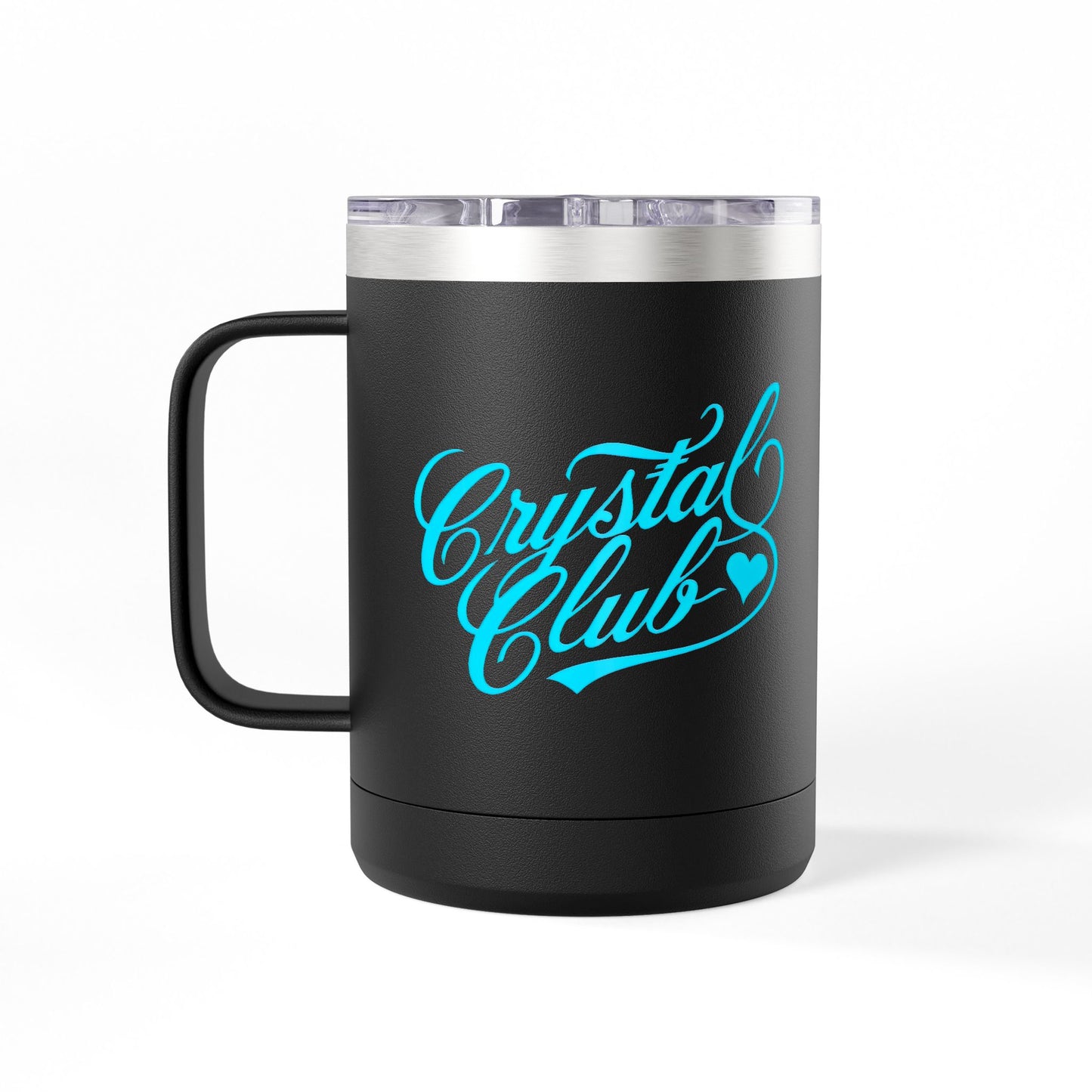 Blue Crystal Club Coffee Tumbler