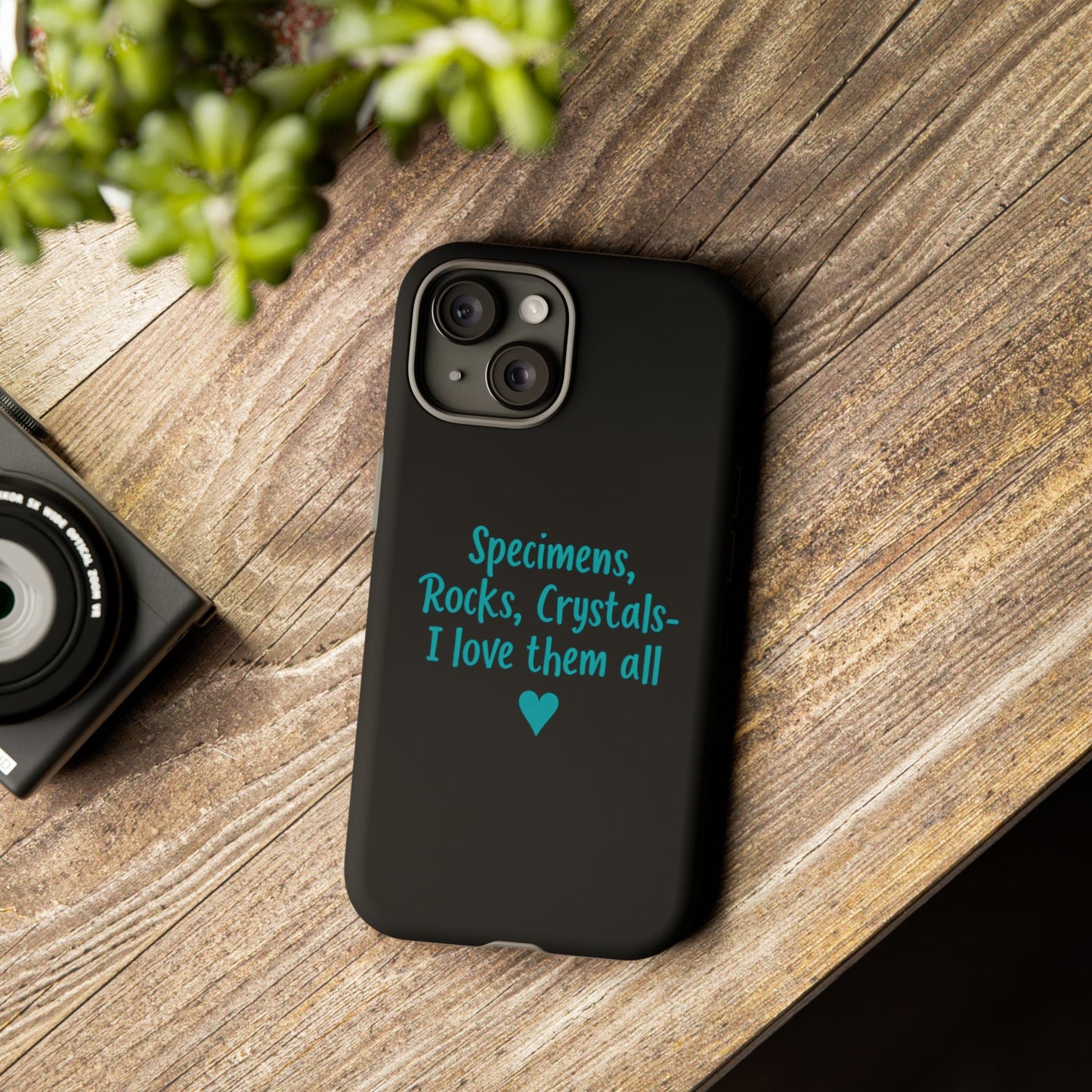 Love Crystal iphone Tough Phone Case