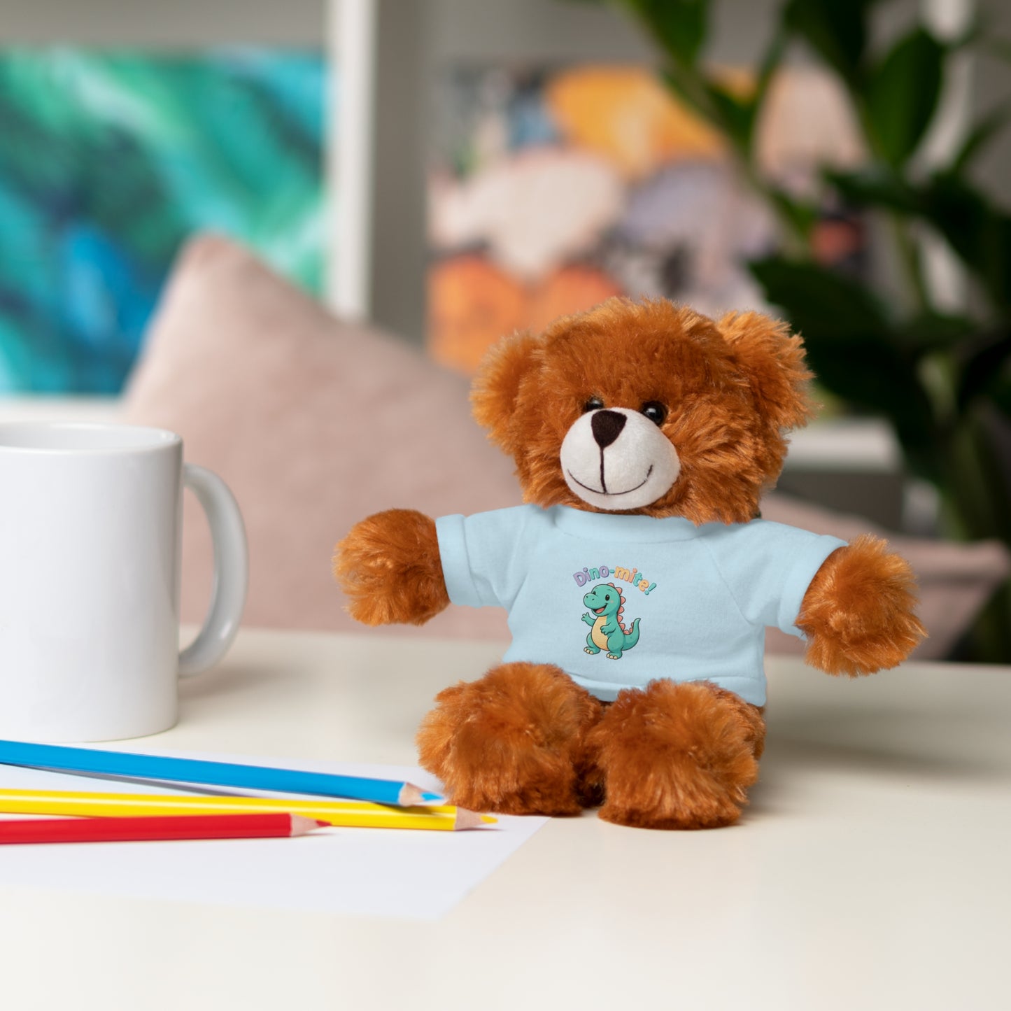 Dino-Mite on Tee Plush Animal