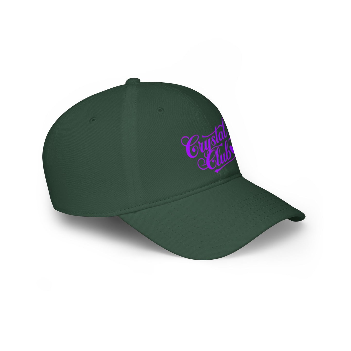 Purple Crystal Club Low Profile Baseball Cap