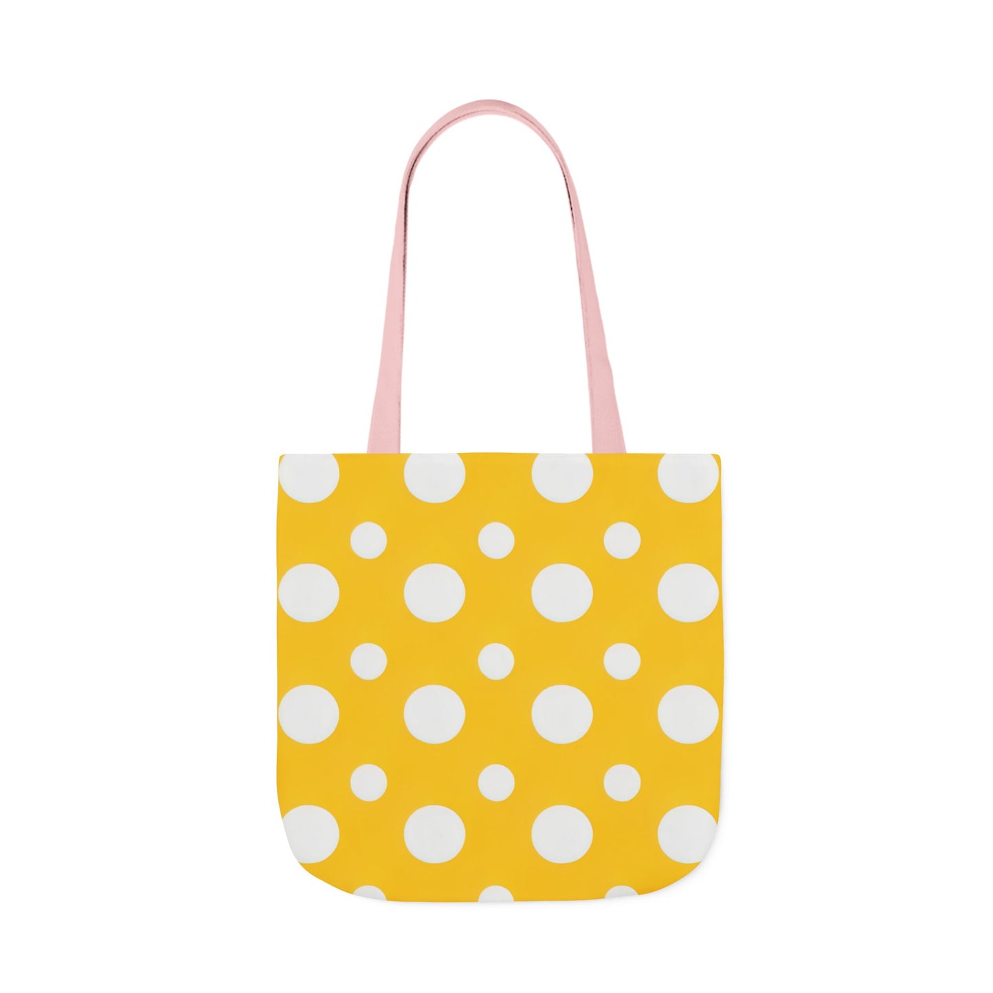 Yuki's Yellow Polka Dot Tote Bag