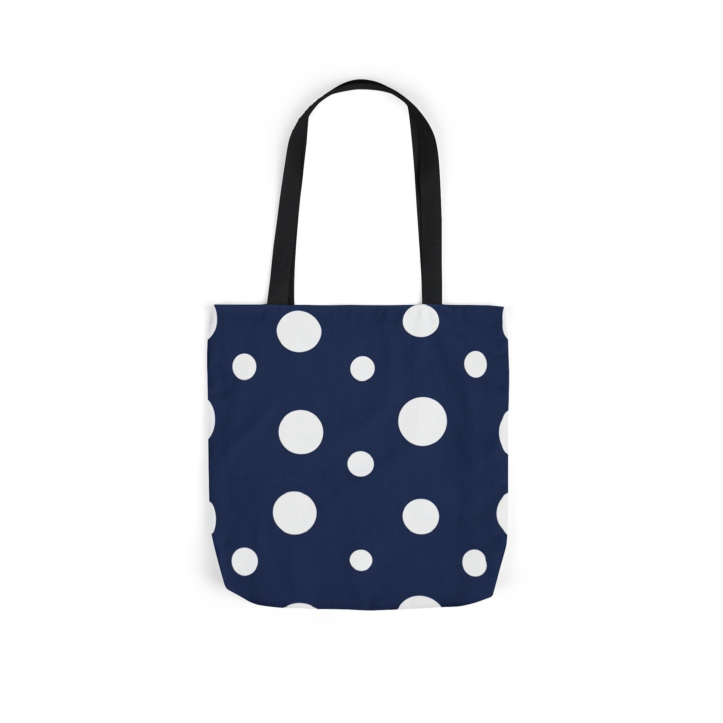 Bonnie's Navy Polka Dot Tote Bag