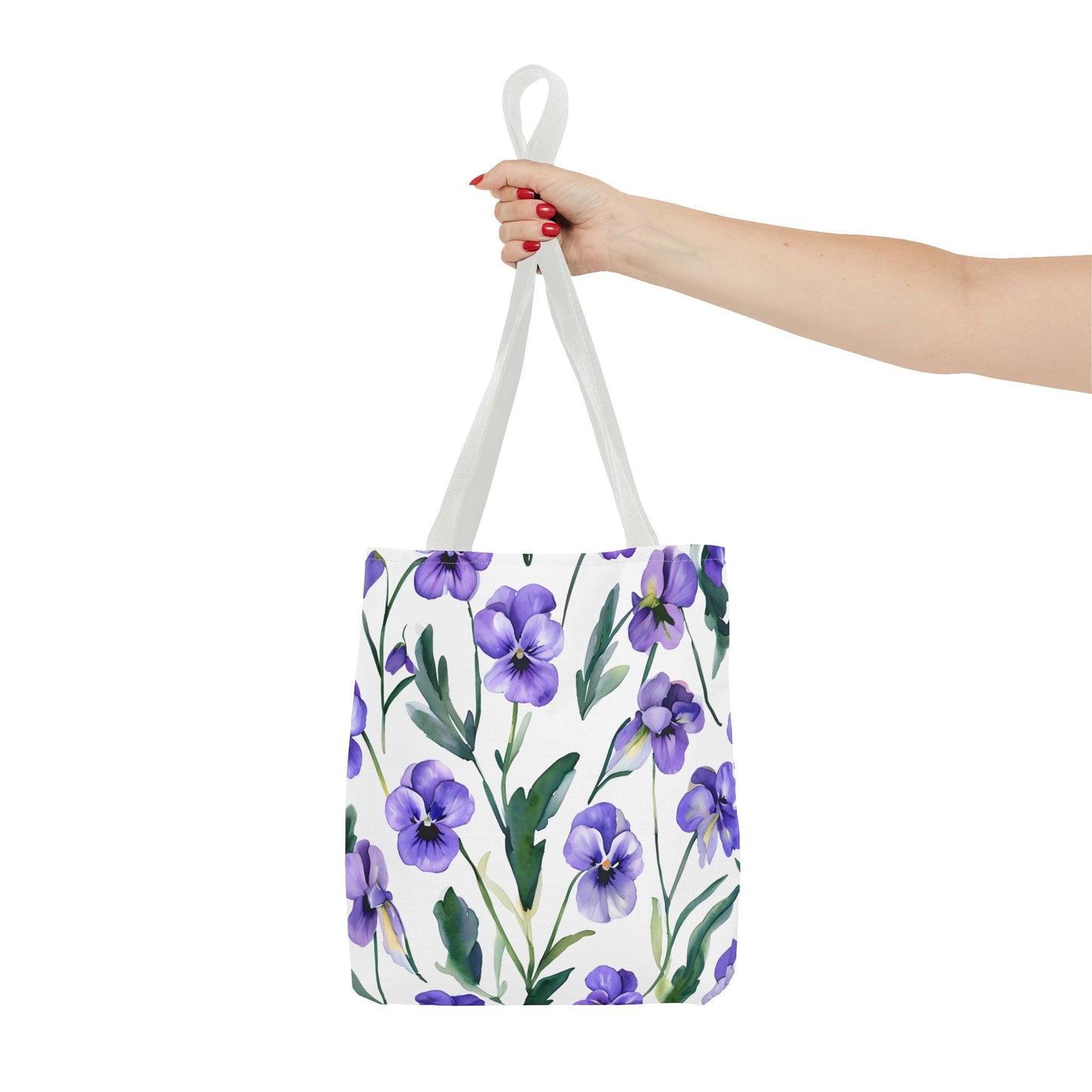 Perry's Pansy Floral Tote Bag