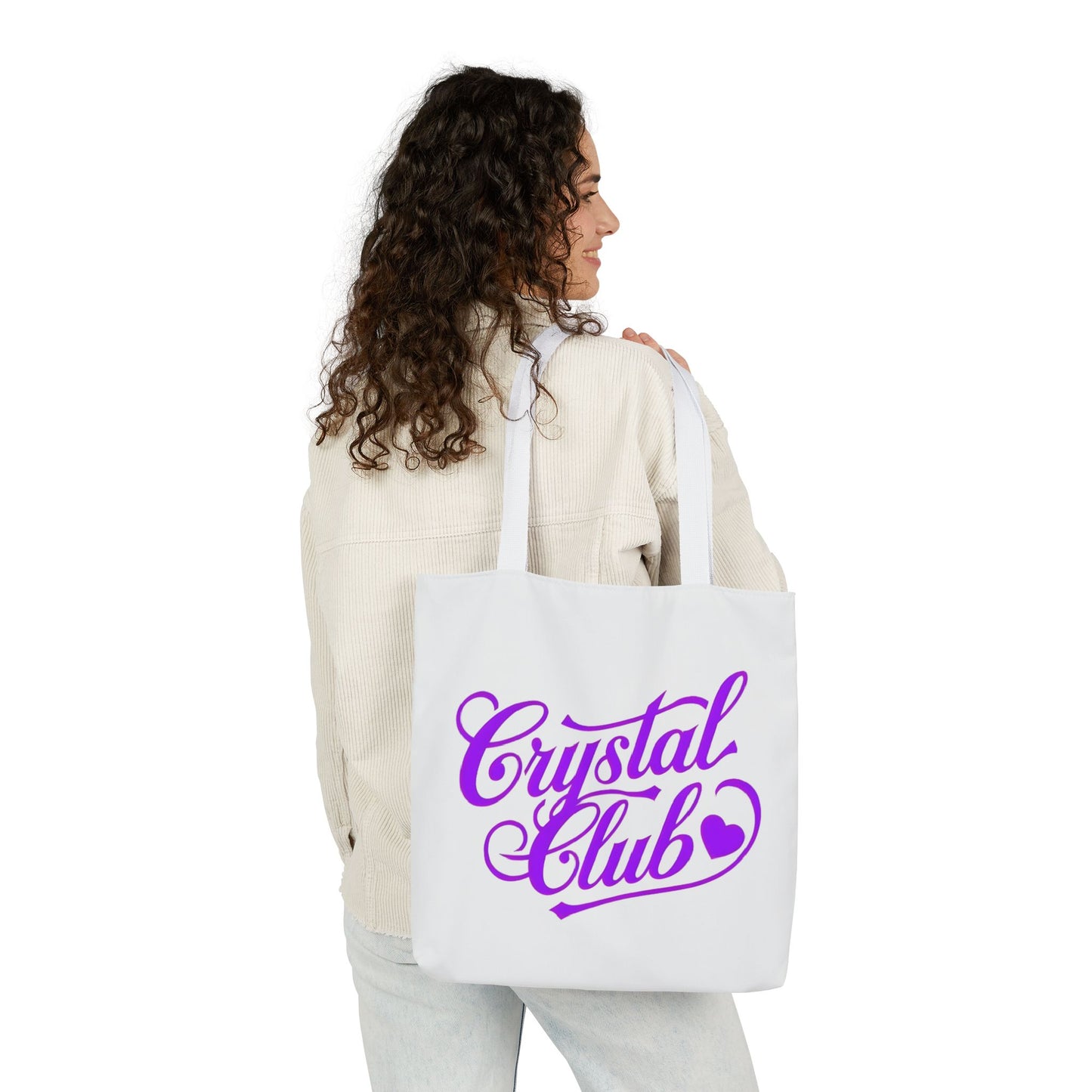 Purple Crystal Club Tote Bag