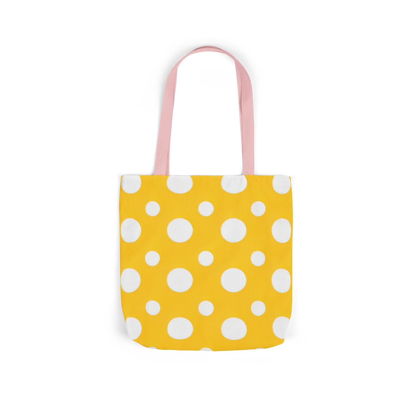 Yuki's Yellow Polka Dot Tote Bag