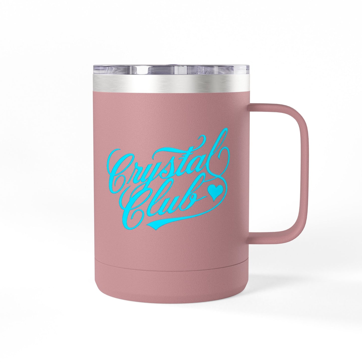 Blue Crystal Club Coffee Tumbler