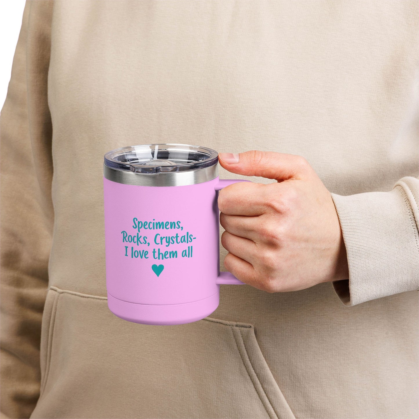 Love Crystal Coffee Mug Tumbler