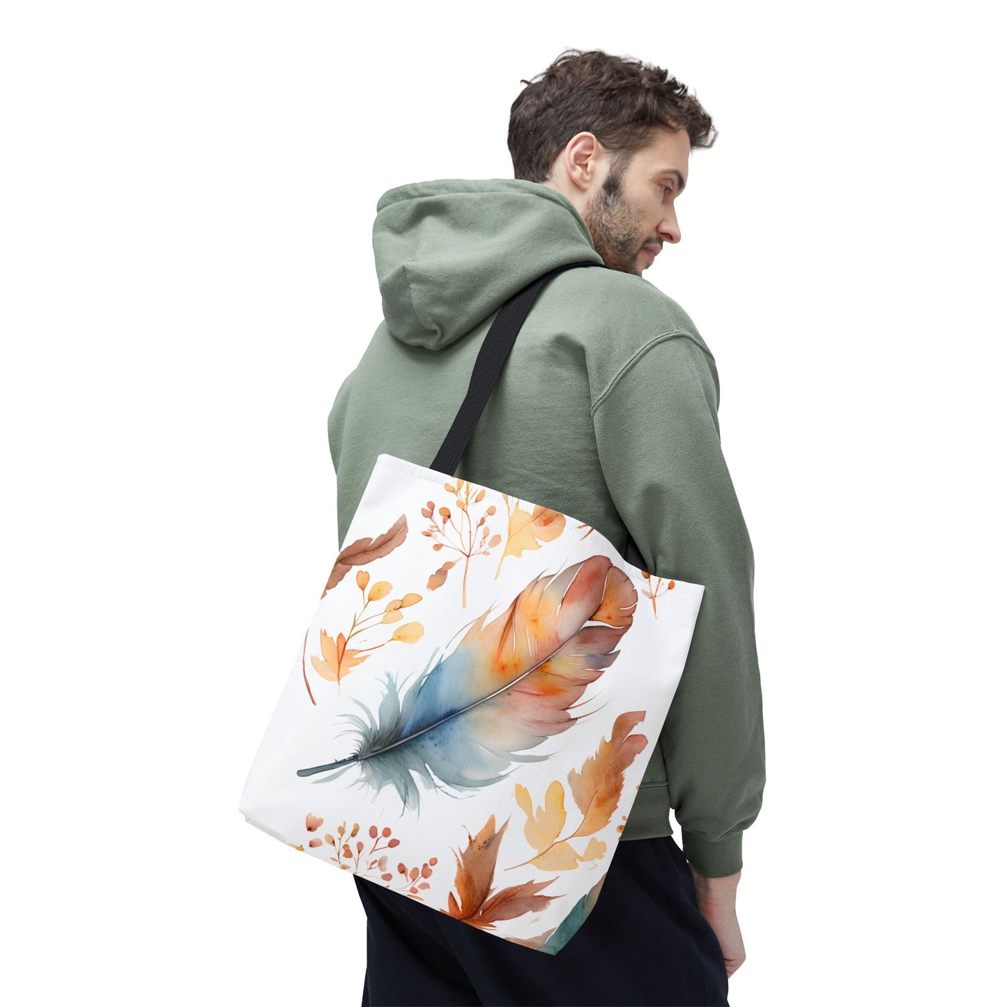Farah's Feather Tote Bag