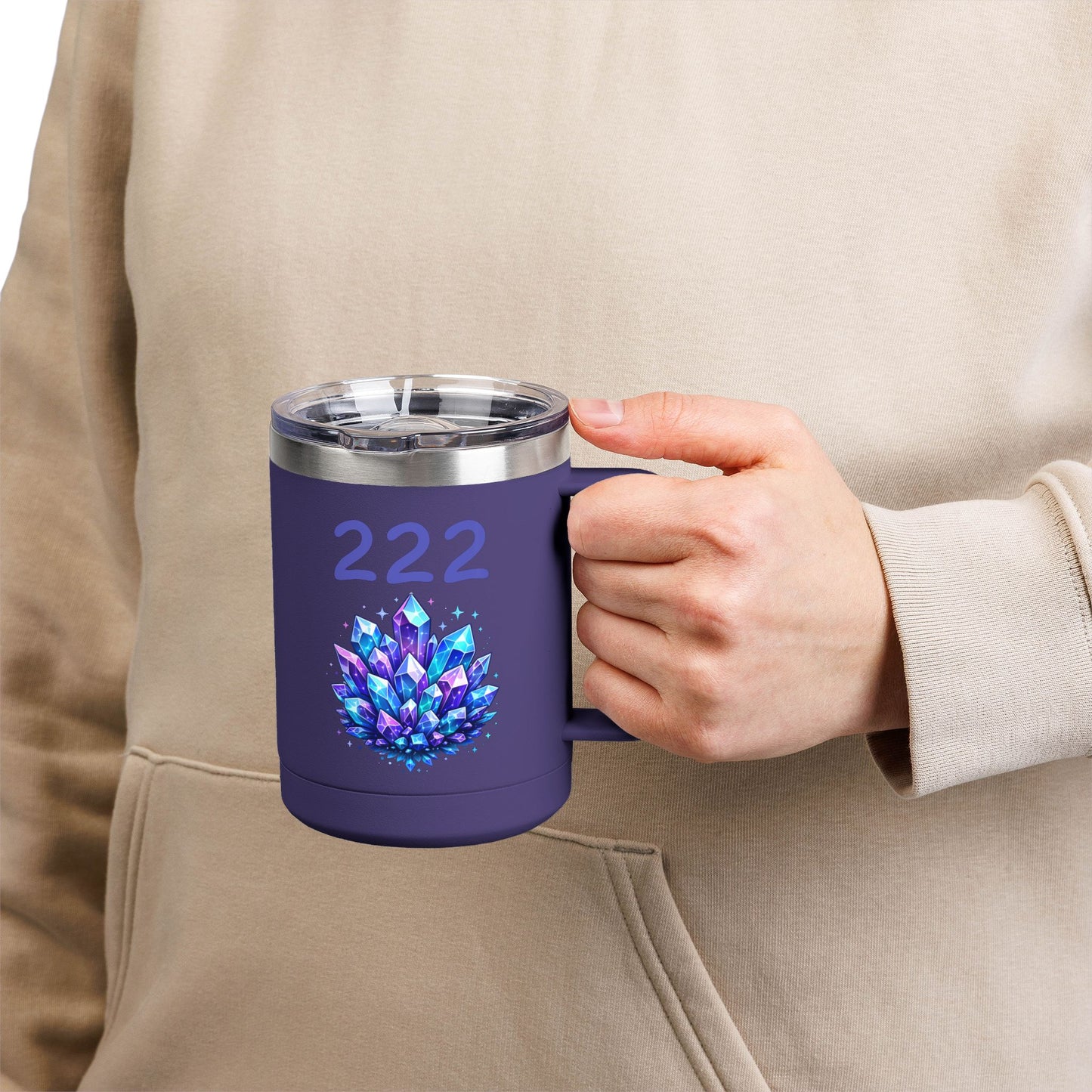 222 Crystal Coffee Mug Tumbler