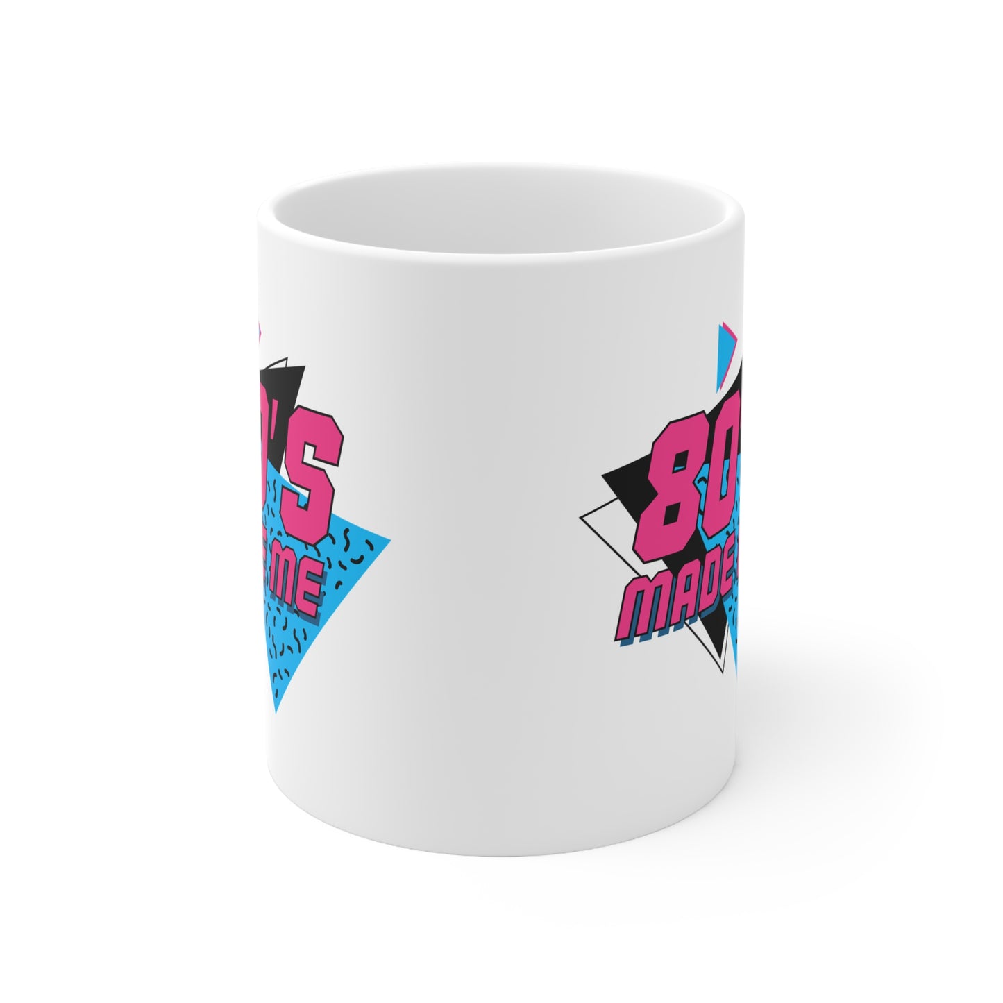 80's Made Me Retro Ceramic Mug, Coffee Cup
