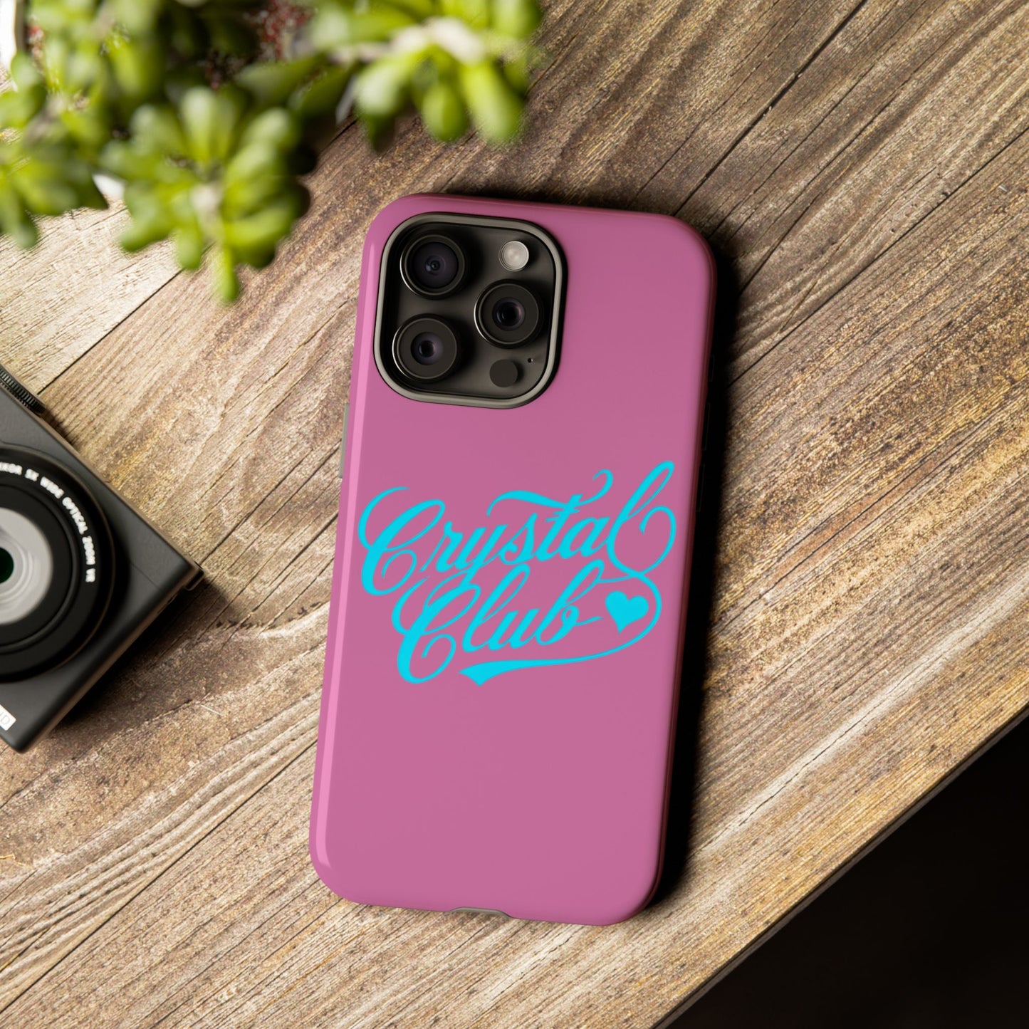 Blue Crystal Club Tough Phone Case