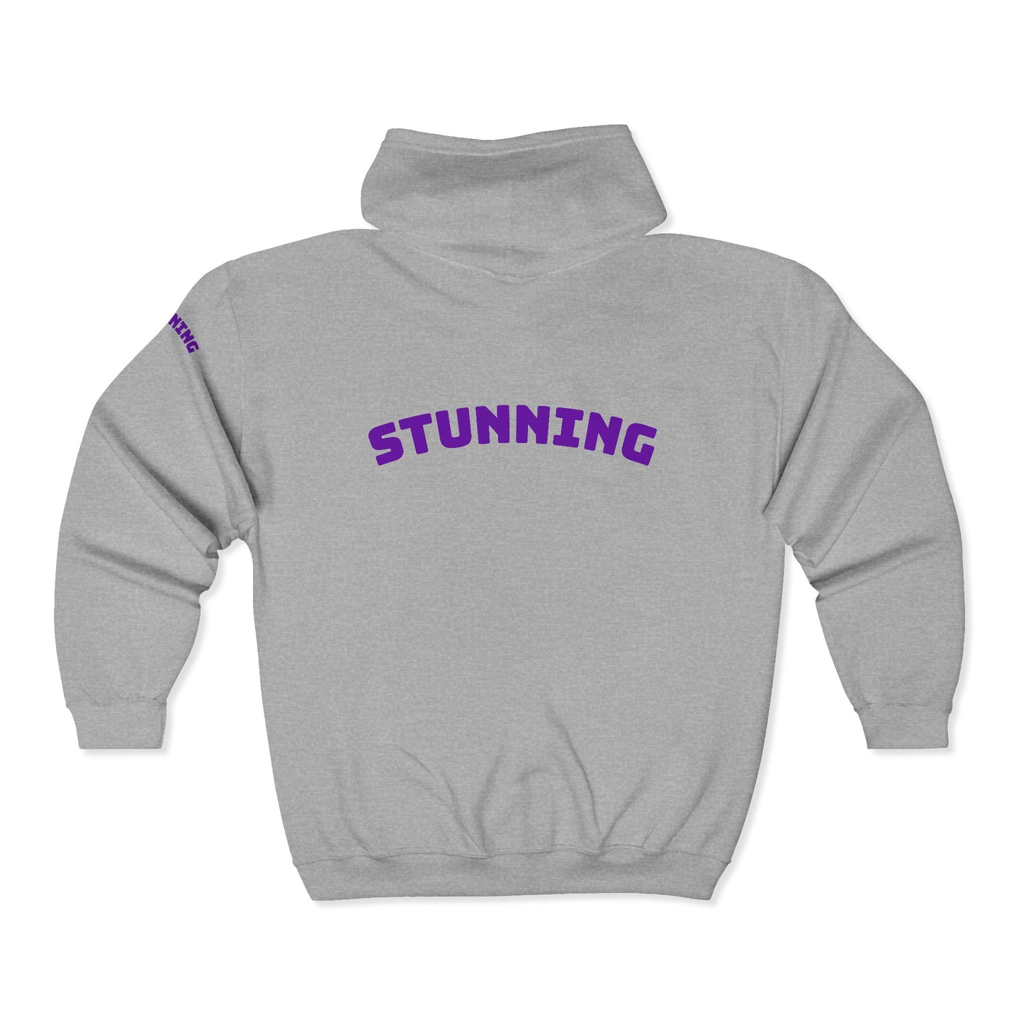 Stunning Adult Full Zip Sweatshirt - Hooded