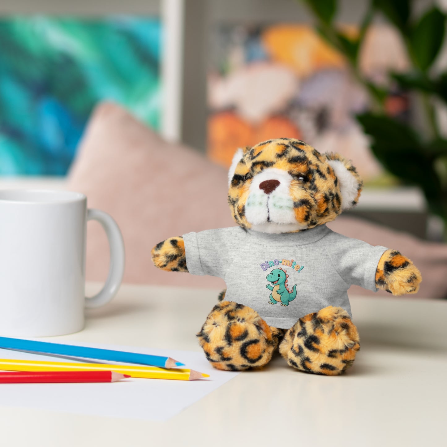 Dino-Mite on Tee Plush Animal