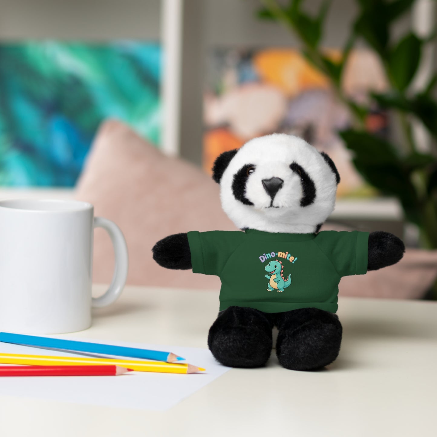 Dino-Mite on Tee Plush Animal