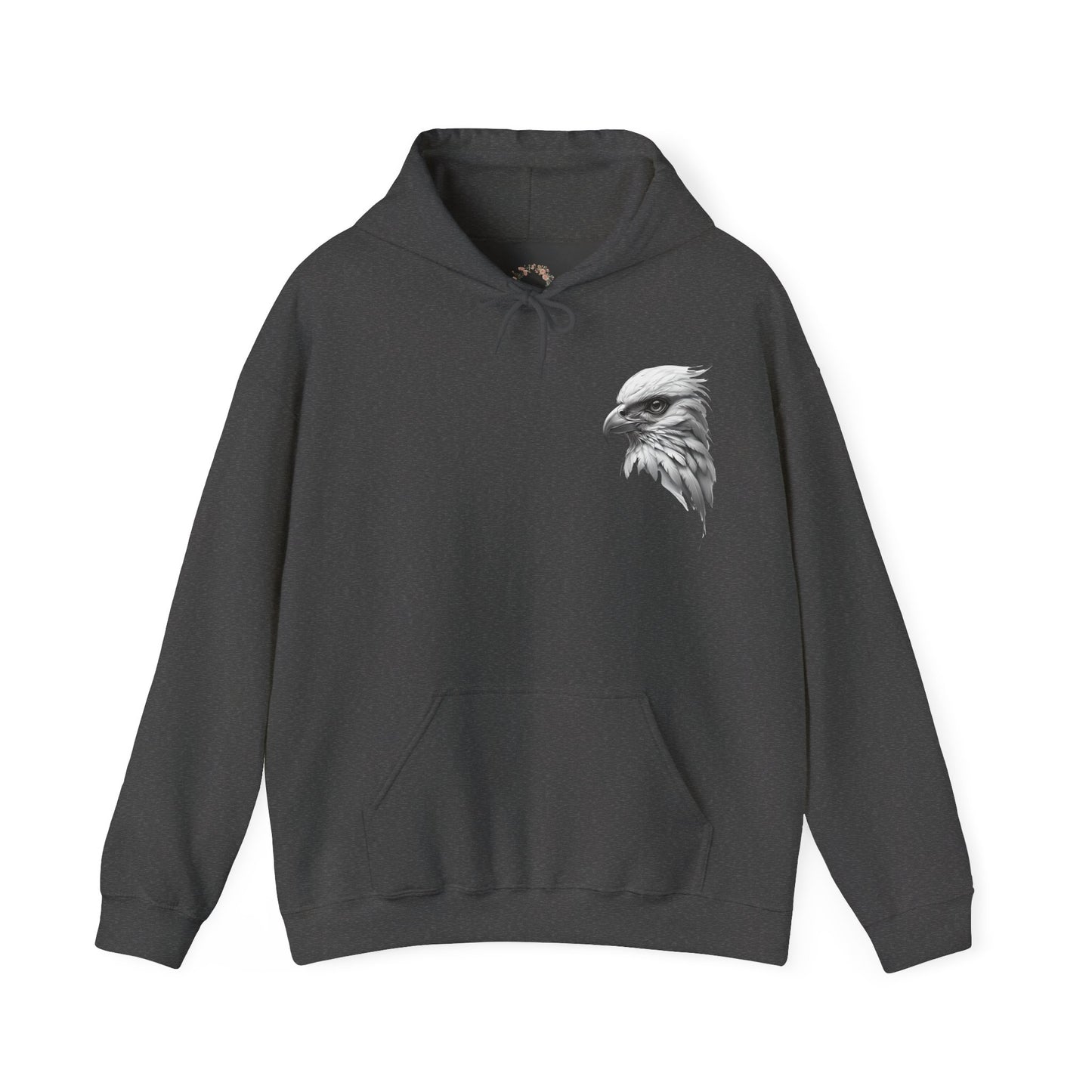 Wayne's Eagle & Wing Print Adult Sweatshirt - Hooded