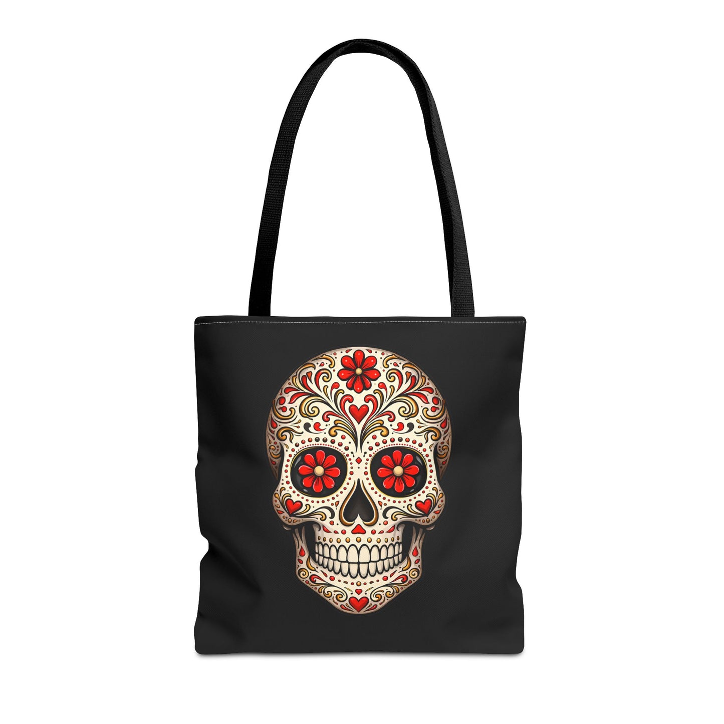 Ruby's Red Sugar Skull Tote Bag