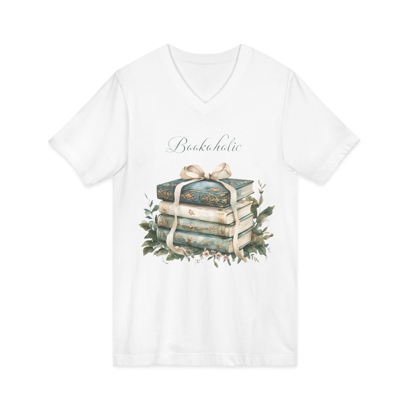 Billie's Book Lover V-Neck Adult Shirt
