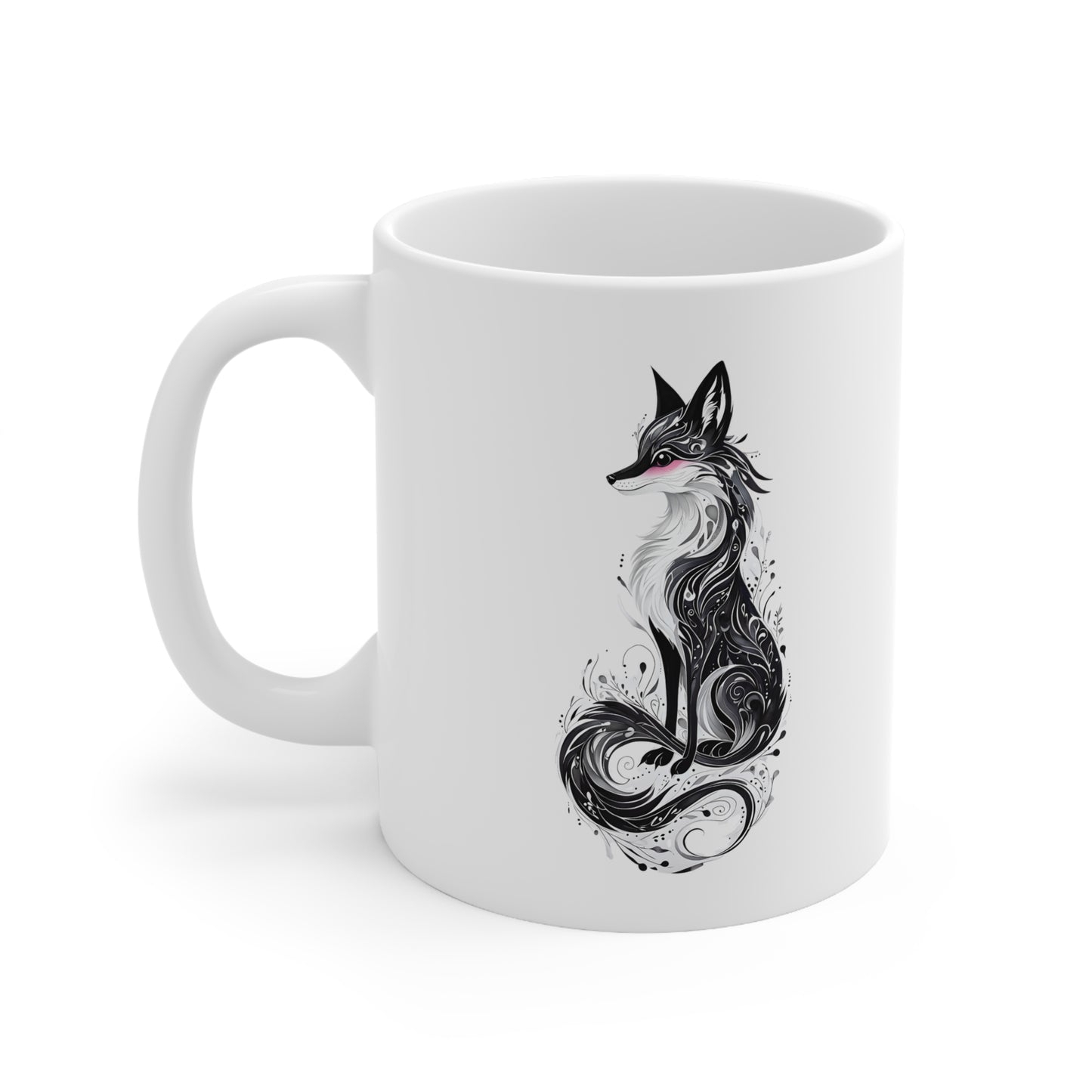 Foxy Ceramic Mug, Coffee Cup