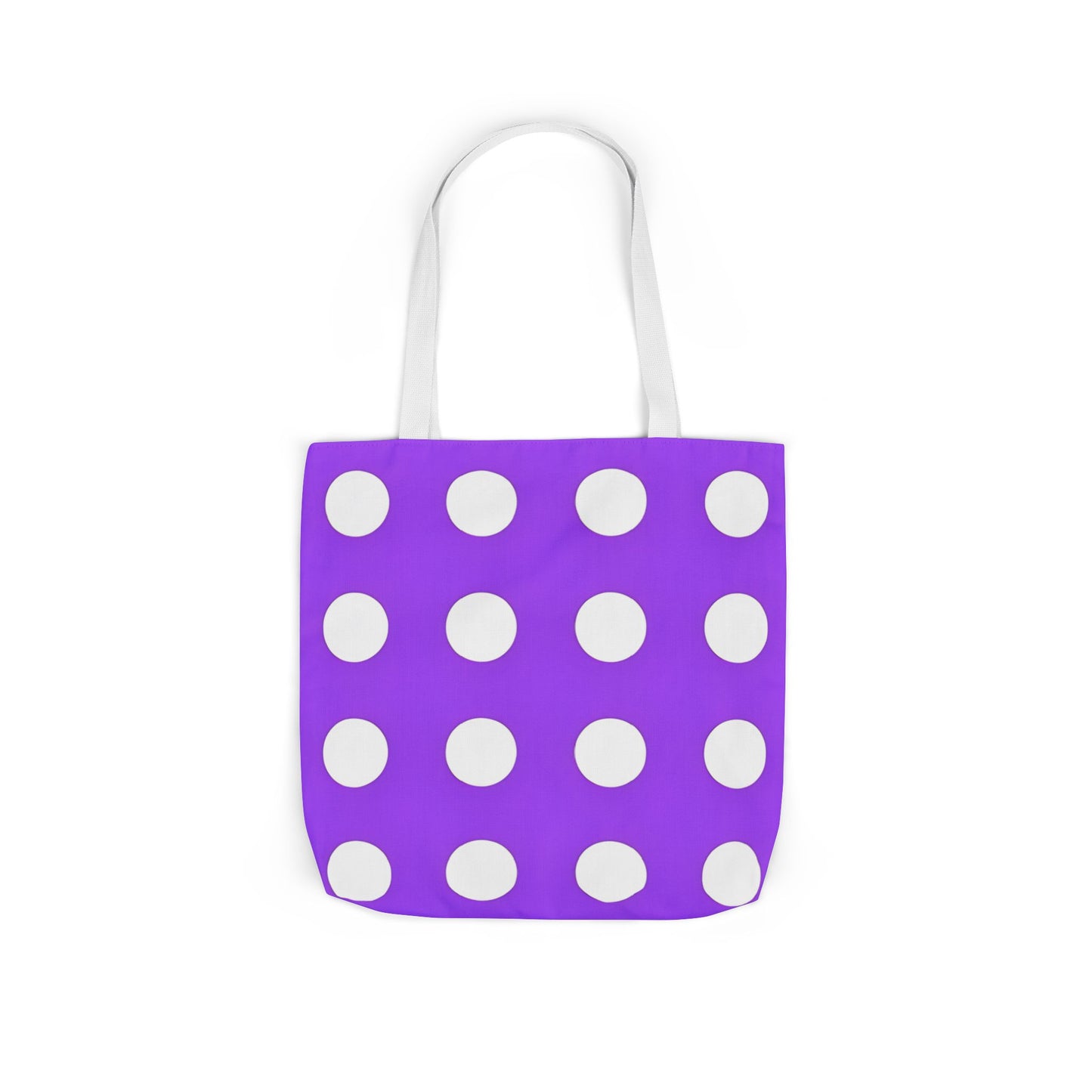 Parker's Purple Polka Dot Tote Bag