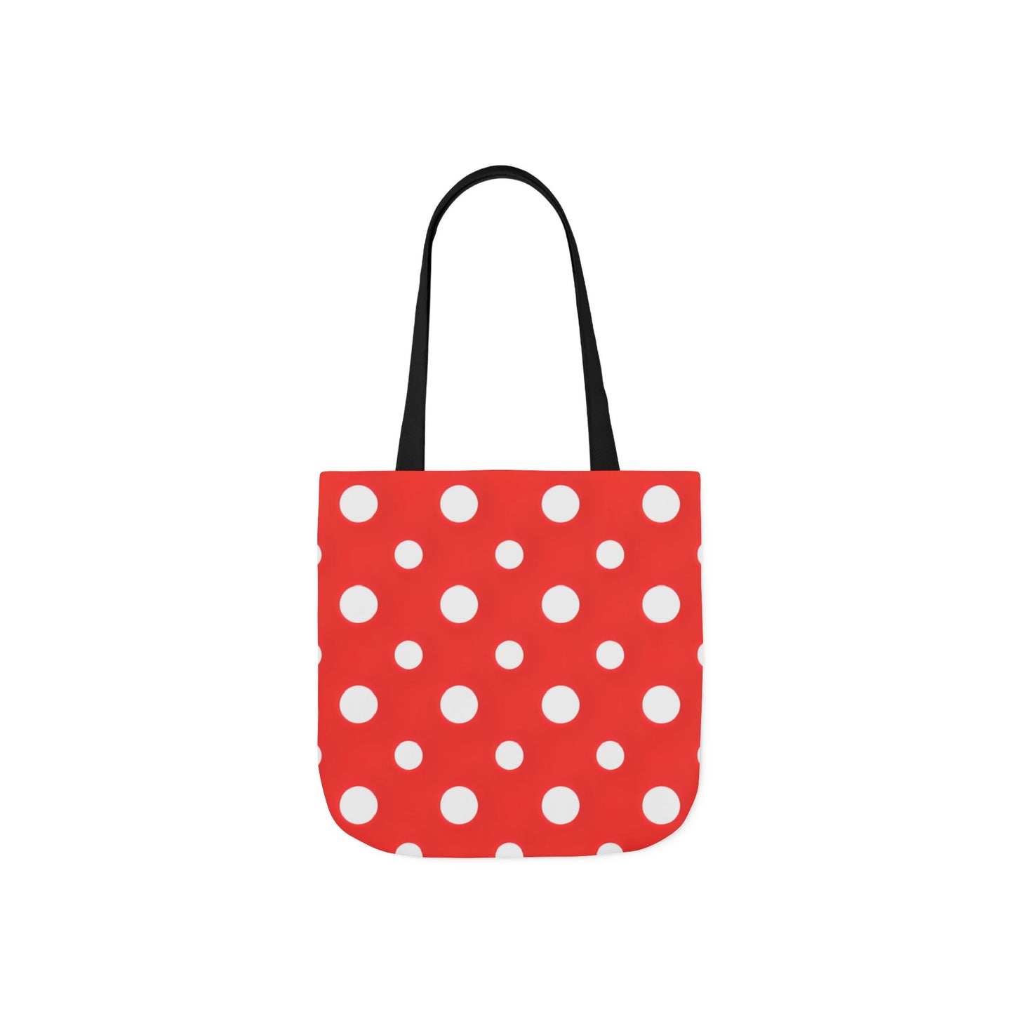 Reba's Red Polka Dot Canvas Tote Bag